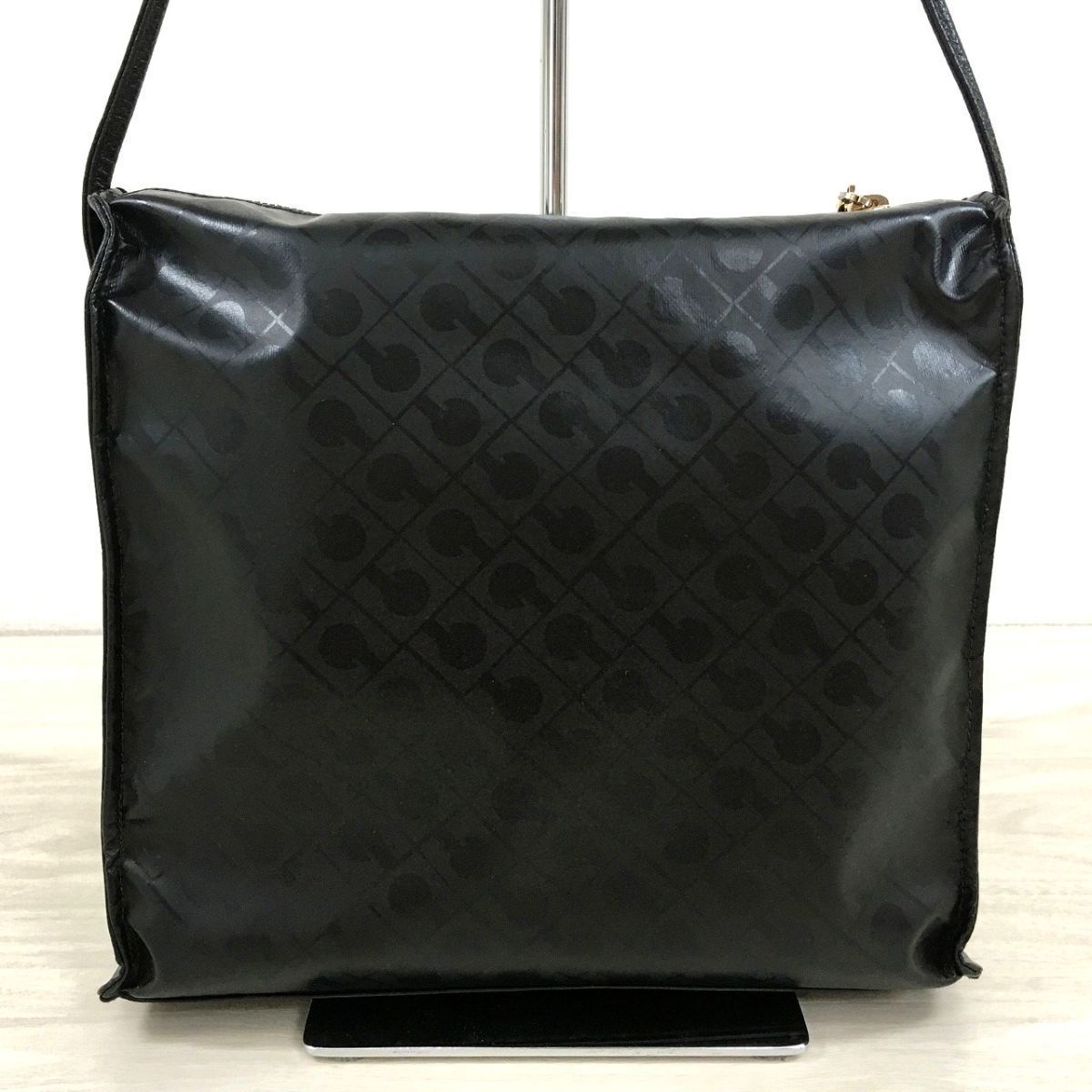 未使用品 GHERARDINI ショルダーバッグ ブラック 超軽量 ポシェット 