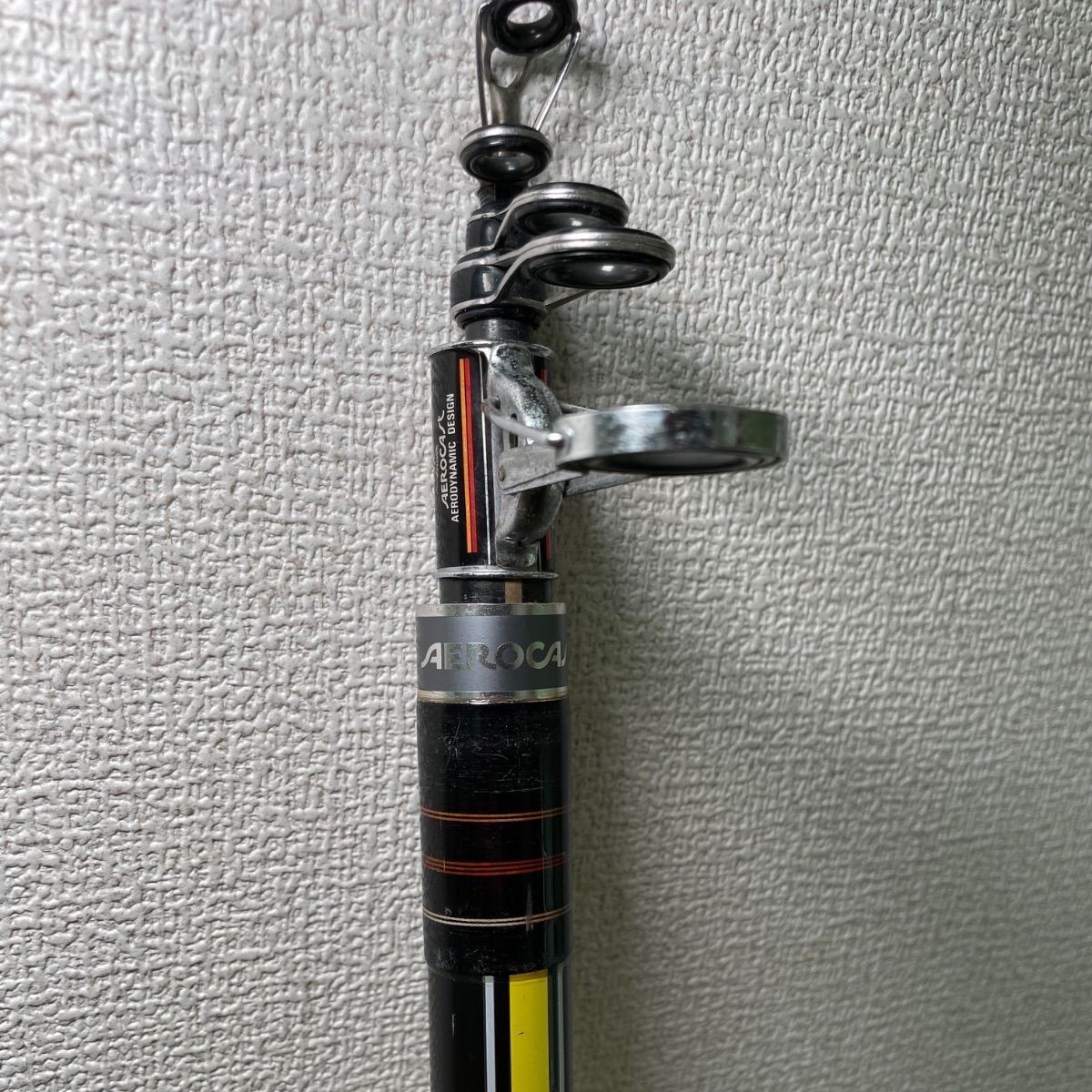 当時物 ケース付】シマノ エアロキャスト 3900TEX 振出投竿 難あり