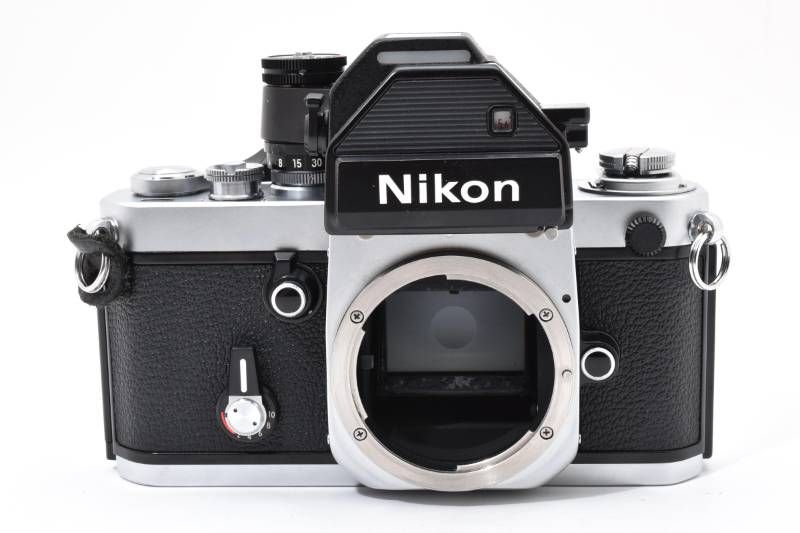 中古 Nikon F2 AS フォトミック シルバー ボディ フィルム カメラ