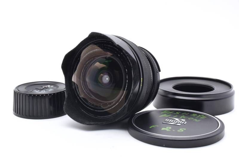実用品 希少 SIGMA シグマ FISHEYE F2.8 16mm NIKON用 ニコンマウント