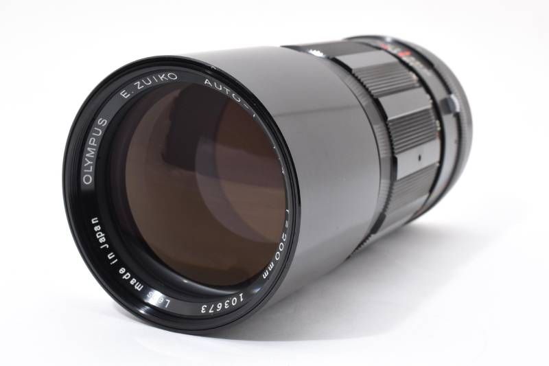 実用品 希少 Olympus オリンパス E.ZUIKO AUTO-T F4 200mm レアなM42