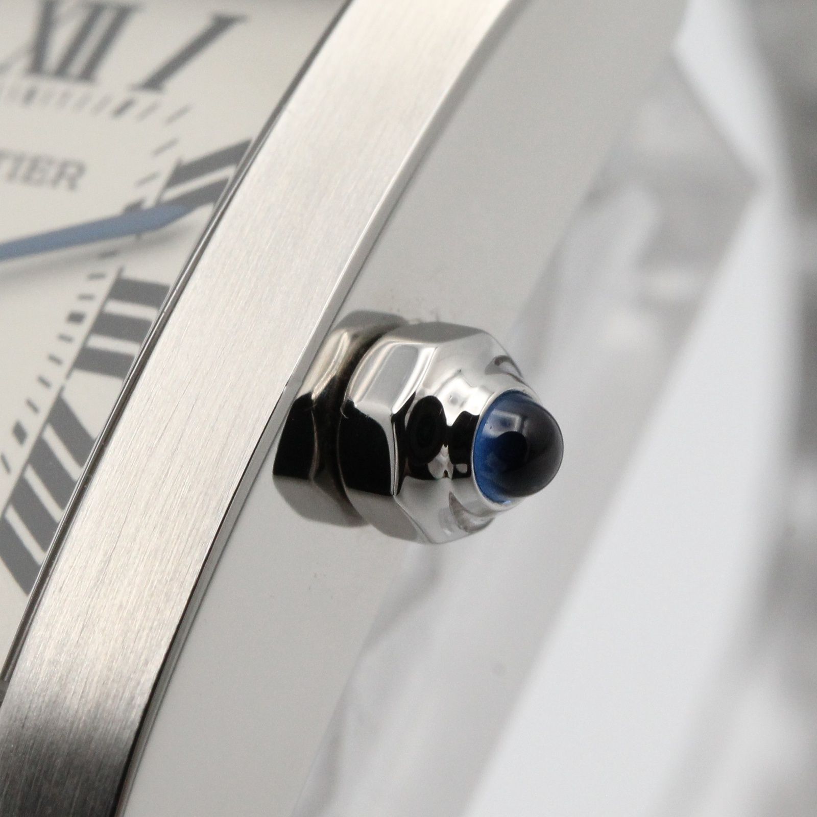 カルティエ CARTIER 腕時計 タンクフランセーズ SM W51008Q3 シルバー
