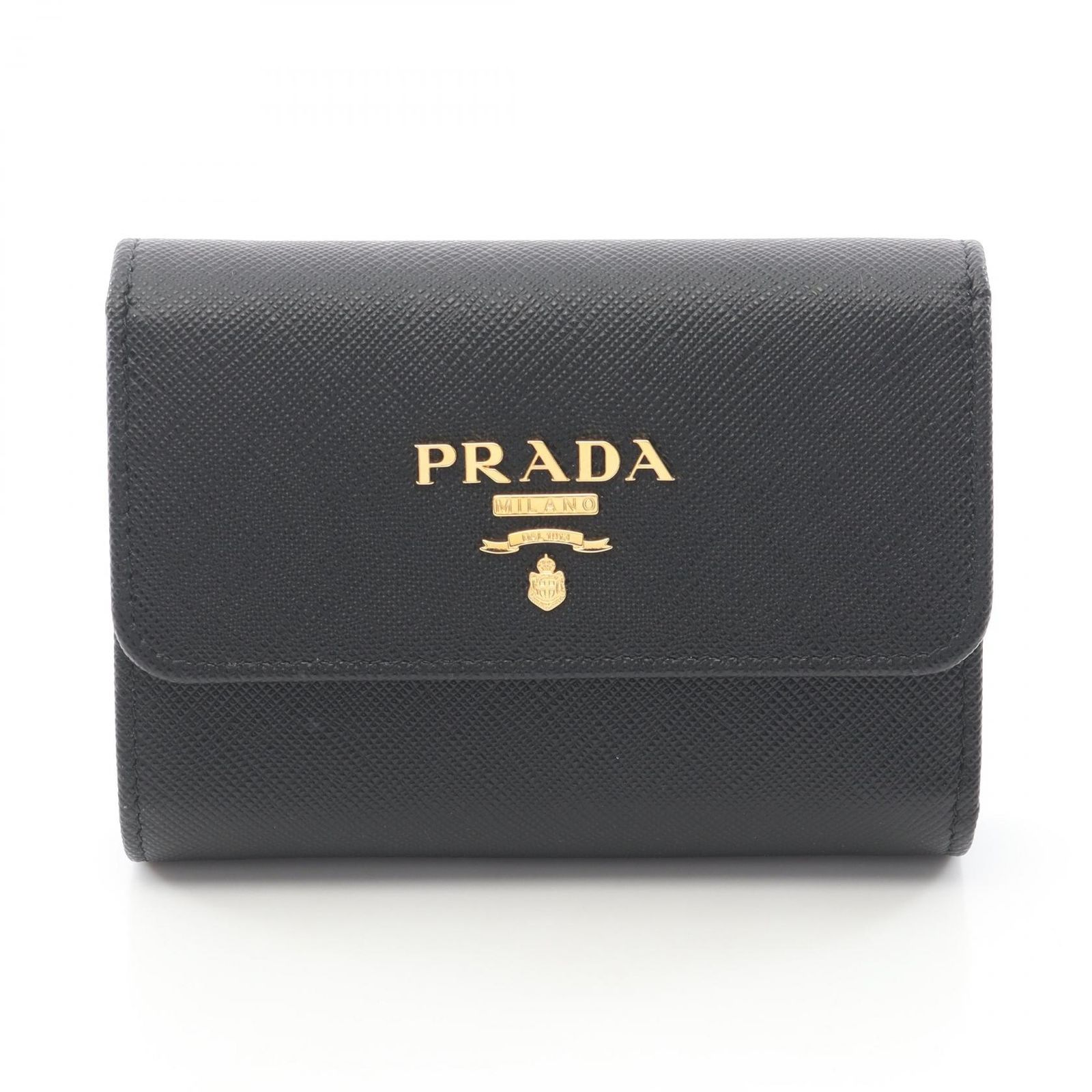 プラダ PRADA 三つ折り財布 SAFFIANO METAL 1MH025QWAF0002 サフィアーノレザー 三つ折り財布 レディース 新品