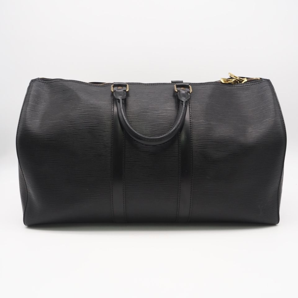 [正規品]ルイヴィトン エピ キーポル 45ノワール 黒 ☆3日以内返品可☆ LOUIS VUITTON ルイ・ヴィトン エピ キーポル45