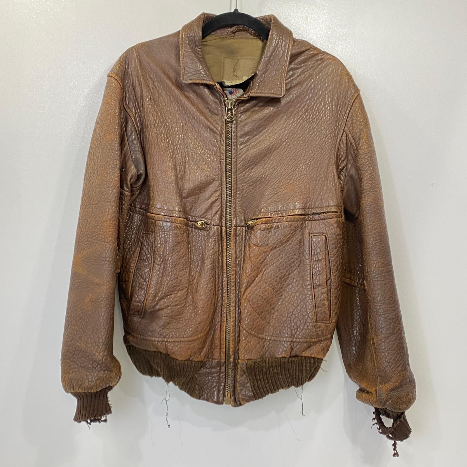 【姫路東店】 中古 AVIREX | アヴィレックス レザー B-7 3120 ブラウン サイズ：36 専売【093】 姫路東店】 中古 AVIREX | アヴィレックス レザー B-7 3120 ブラウン
