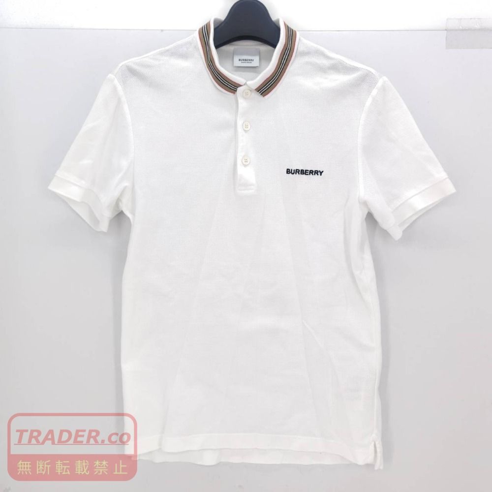 05w22639 バーバリー BURBERRY アイコンストライプ トリム ポロ