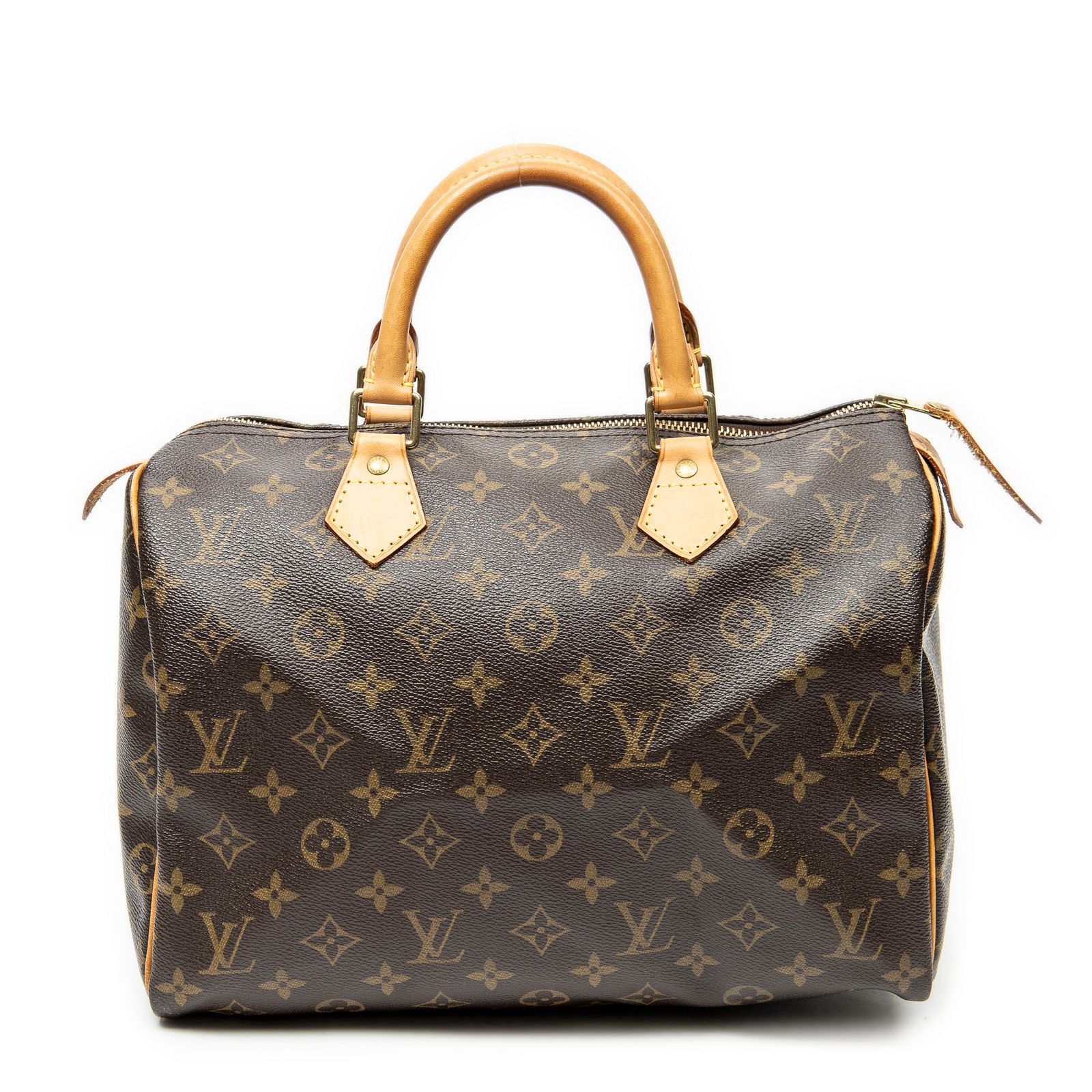 [中古] LOUIS VUITTON ルイヴィトンスピーディー茶色モノグラムキャンバスA