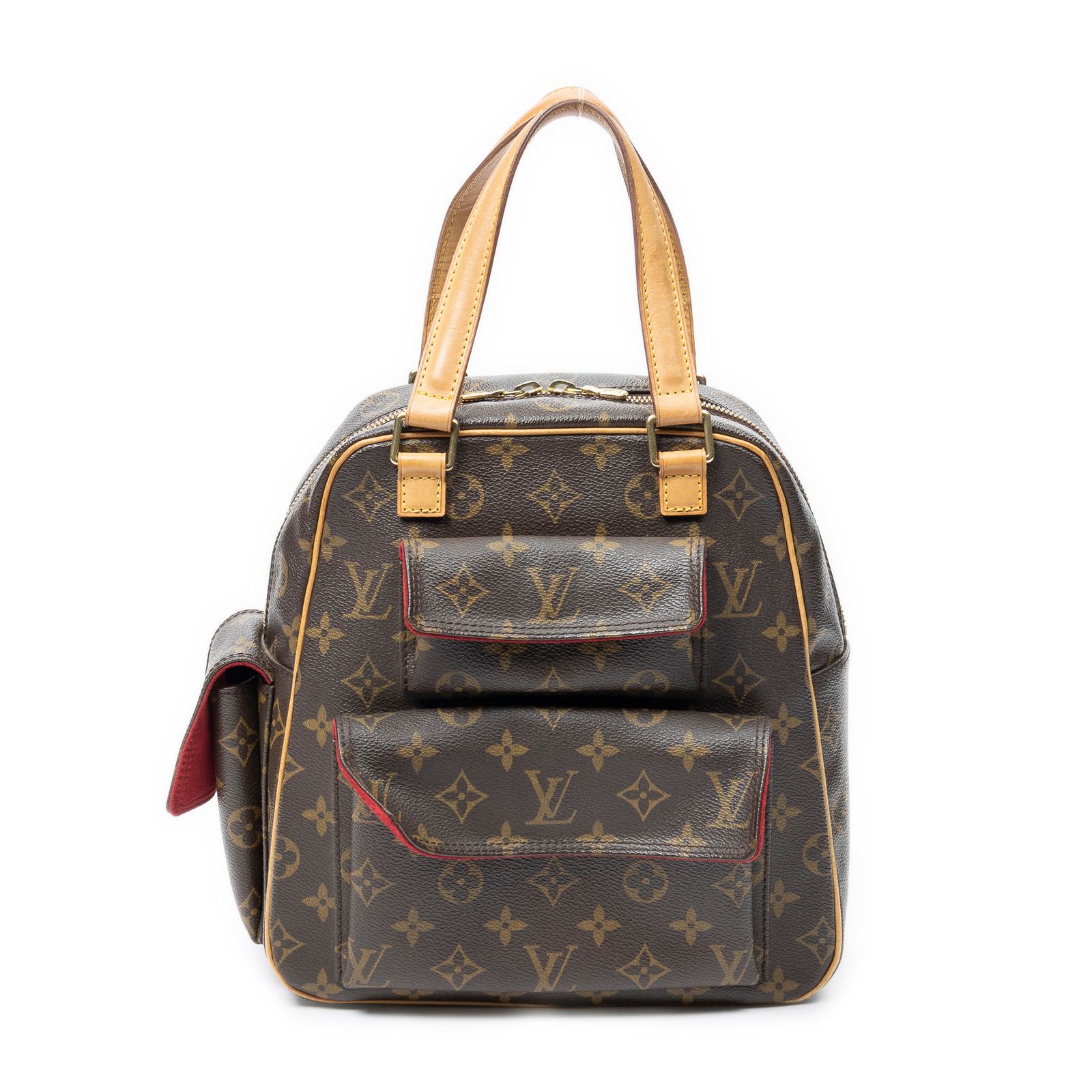 [中古] LOUIS VUITTON ルイヴィトンエクサントリシテ茶色モノグラムキャンバスAB