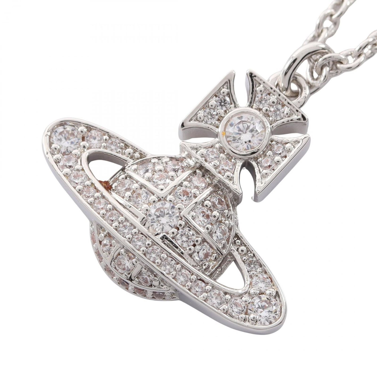ヴィヴィアンウエストウッド Vivienne Westwood ネックレス CARMELA BAS RELIEF PENDANT 630203BHP102 ステンレススチール ネックレス レディース 新品