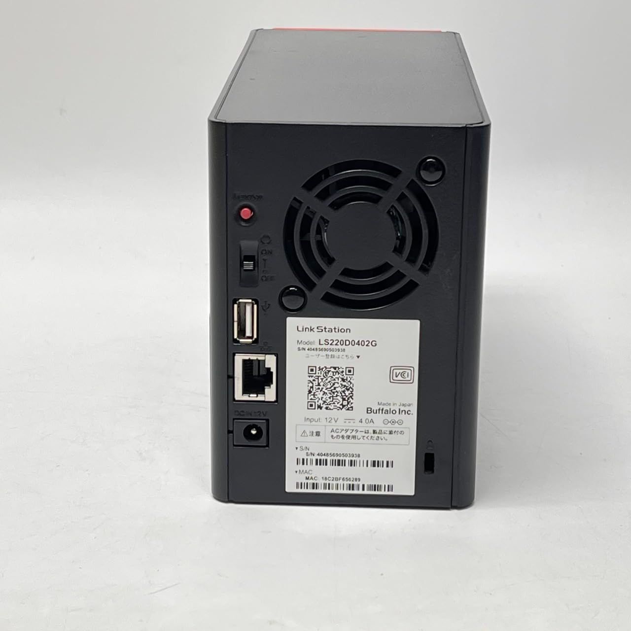 バッファロー NAS 4TB LS220D0402G 中古 - メルカリ