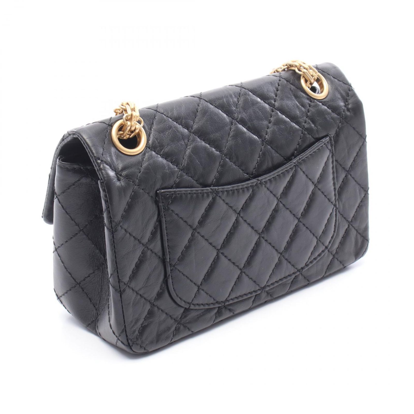 【極美品】シャネル マトラッセ 2way ブラック ハンド/ショルダー 中古 シャネル CHANEL ショルダーバッグ 2.55 AS0874 ブラック レザー 2.55