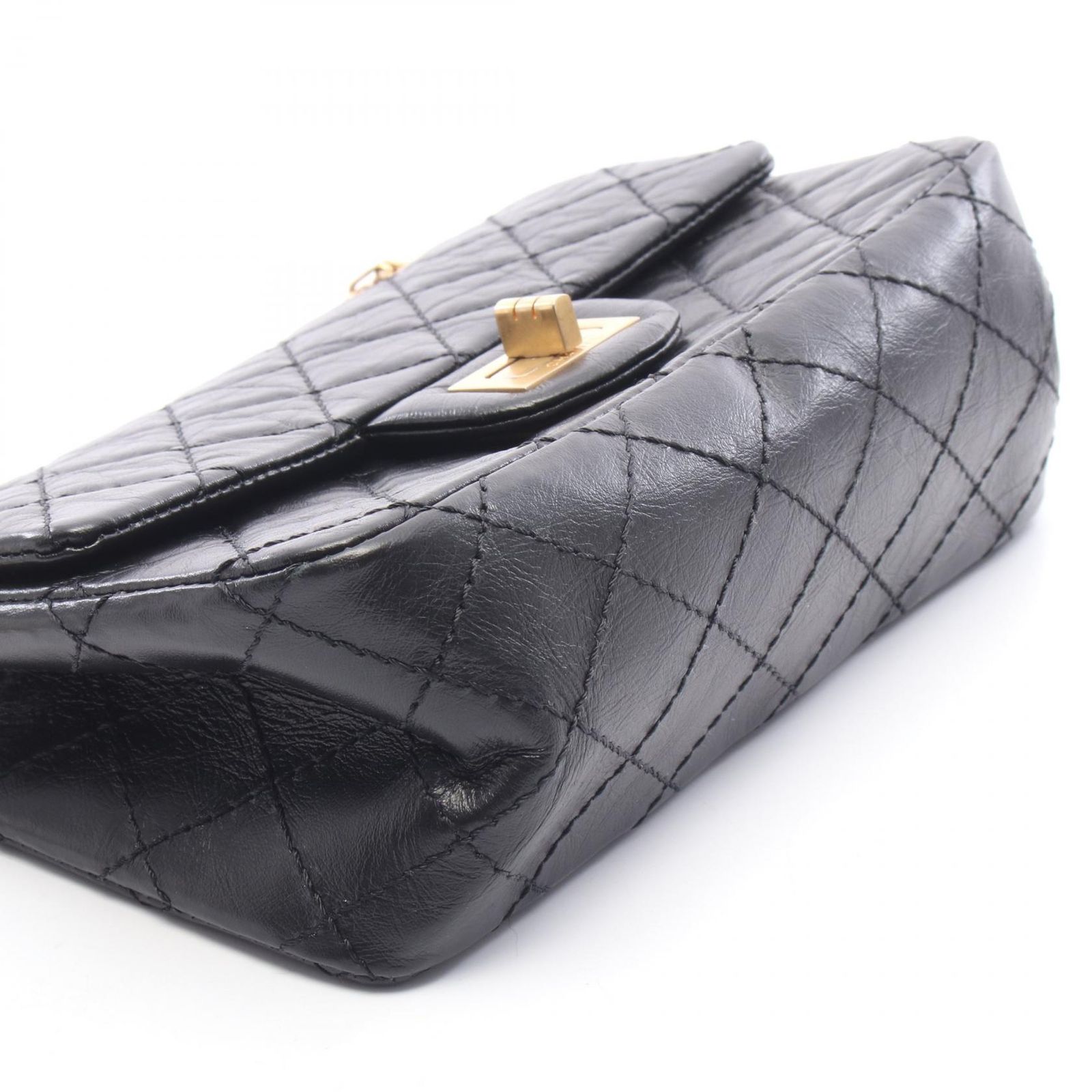 【極美品】シャネル マトラッセ 2way ブラック ハンド/ショルダー 中古 シャネル CHANEL ショルダーバッグ 2.55 AS0874 ブラック レザー 2.55