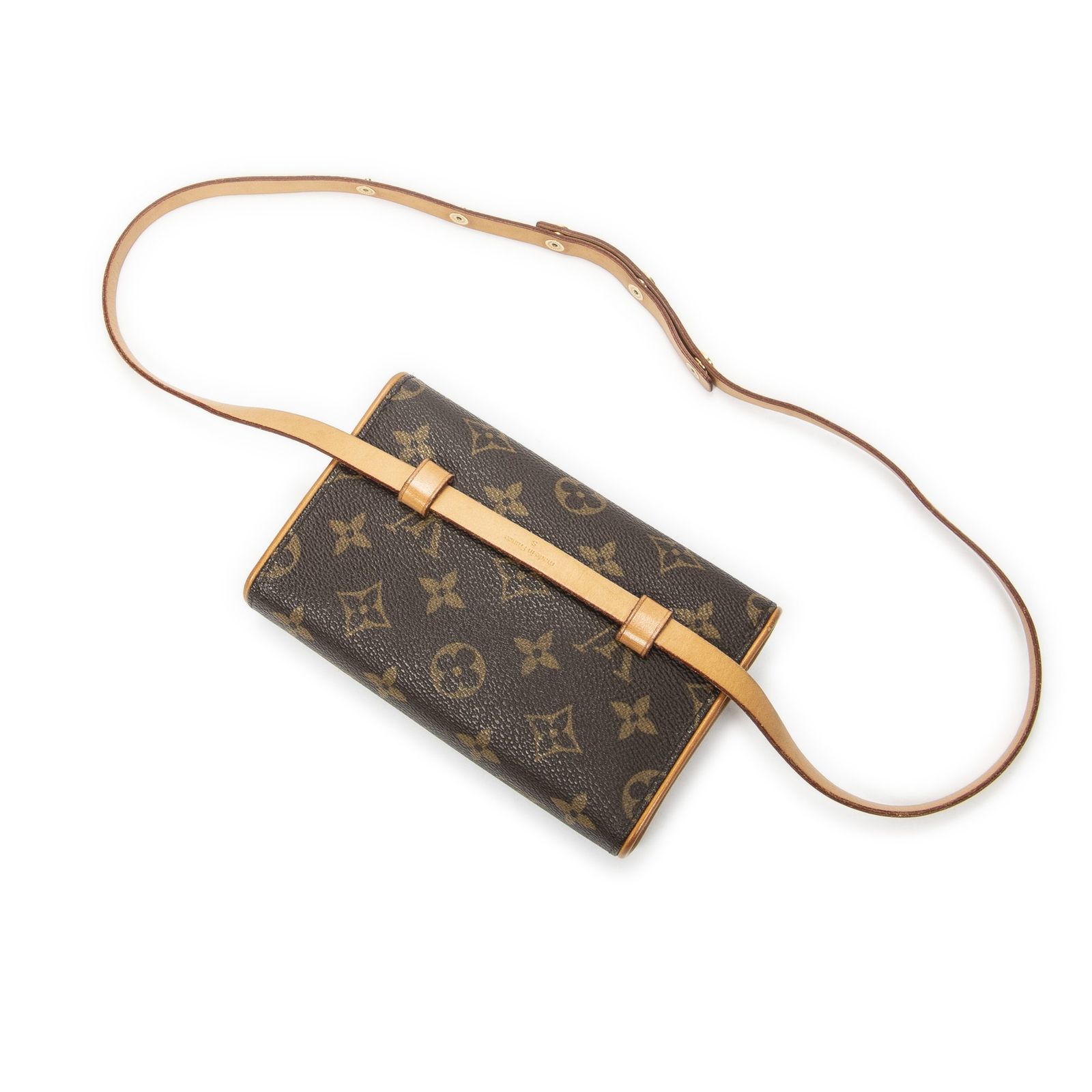 中古] LOUIS VUITTON ルイヴィトンポシェット フロランティーヌ茶色