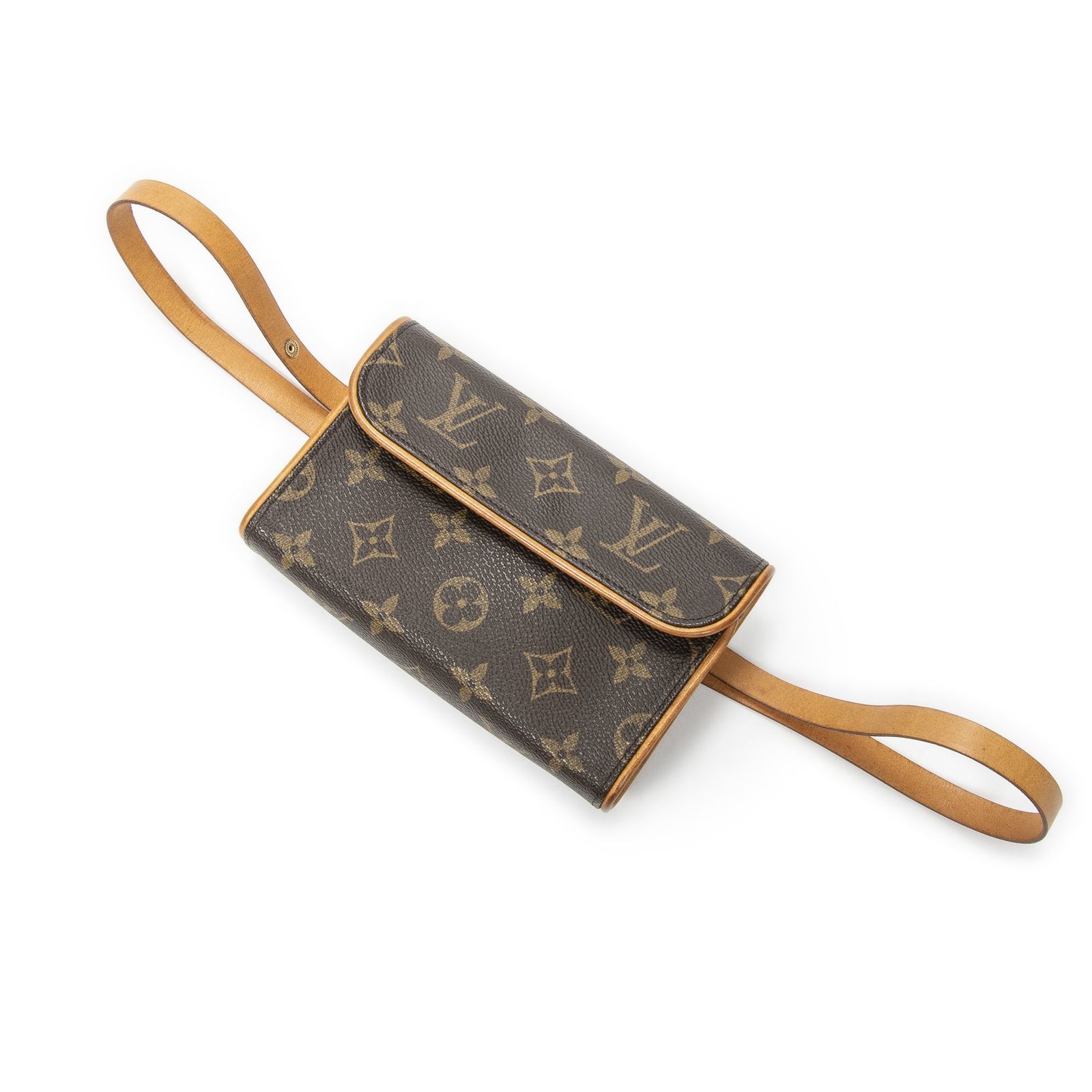中古] LOUIS VUITTON ルイヴィトンポシェット フロランティーヌ茶色