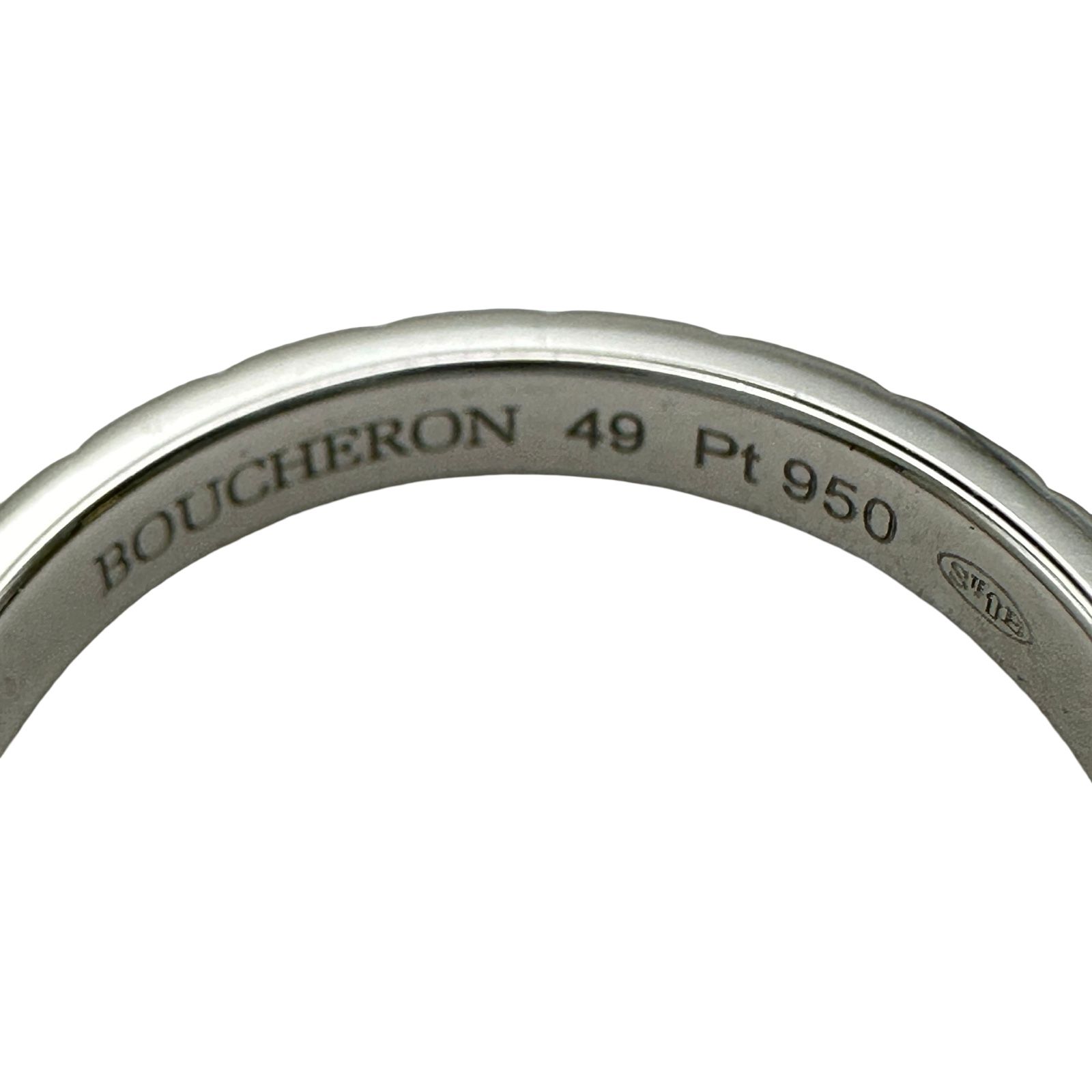ブシュロン BOUCHERON クルドパリリング ミディアム プラチナ Pt950
