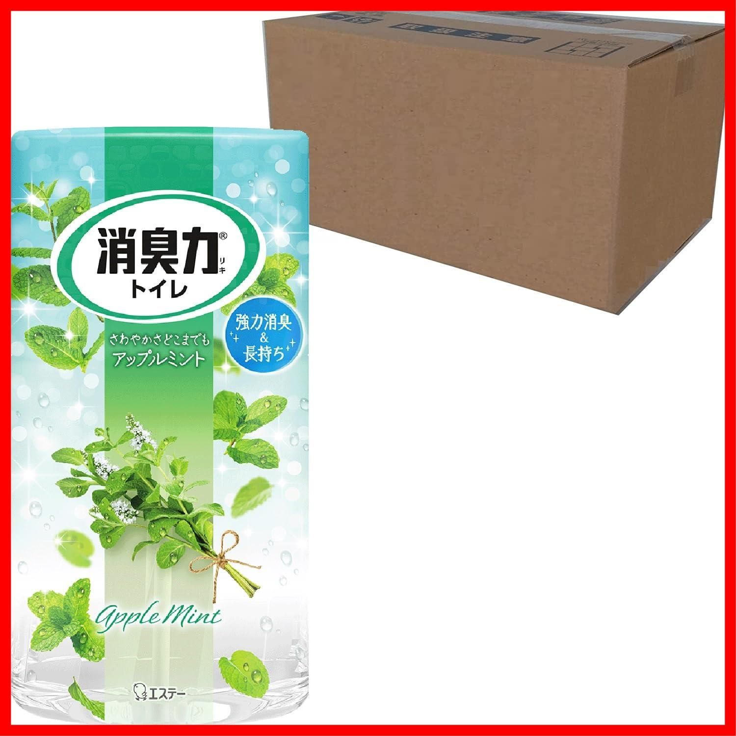 【人気商品】消臭 消臭剤 芳香剤 置くだけ トイレ トイレの消臭力 400mL×18個 アップルミント 置き型 トイレ用 消臭力