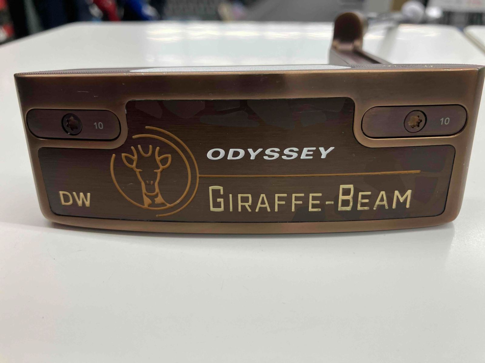 中古美品】オデッセイ Ai-ONE GIRAFFE-BEAM DW パター STROKE LAB 90