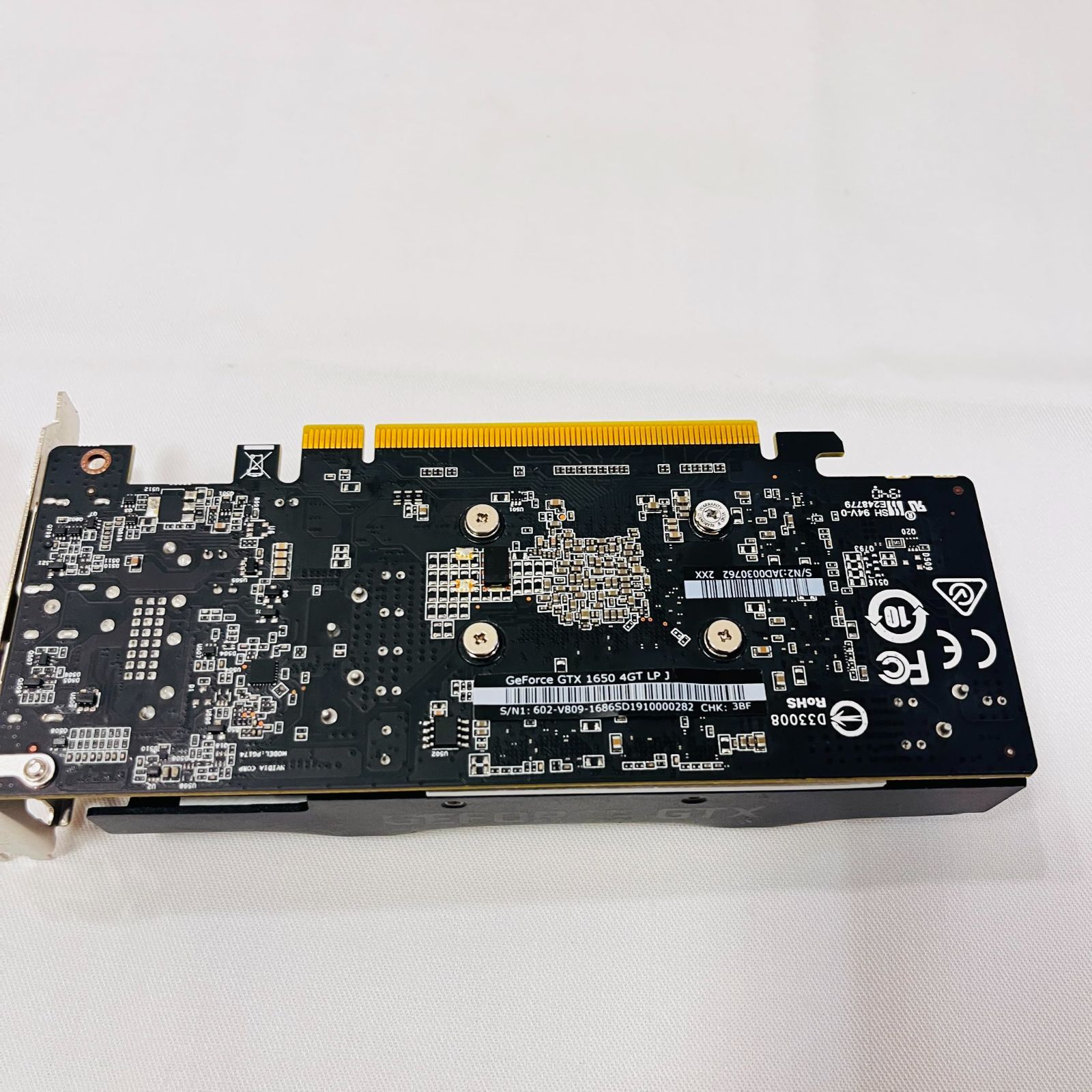 MSI GTX 1650 4GT LP グラボ VD6989 中古 - メルカリ