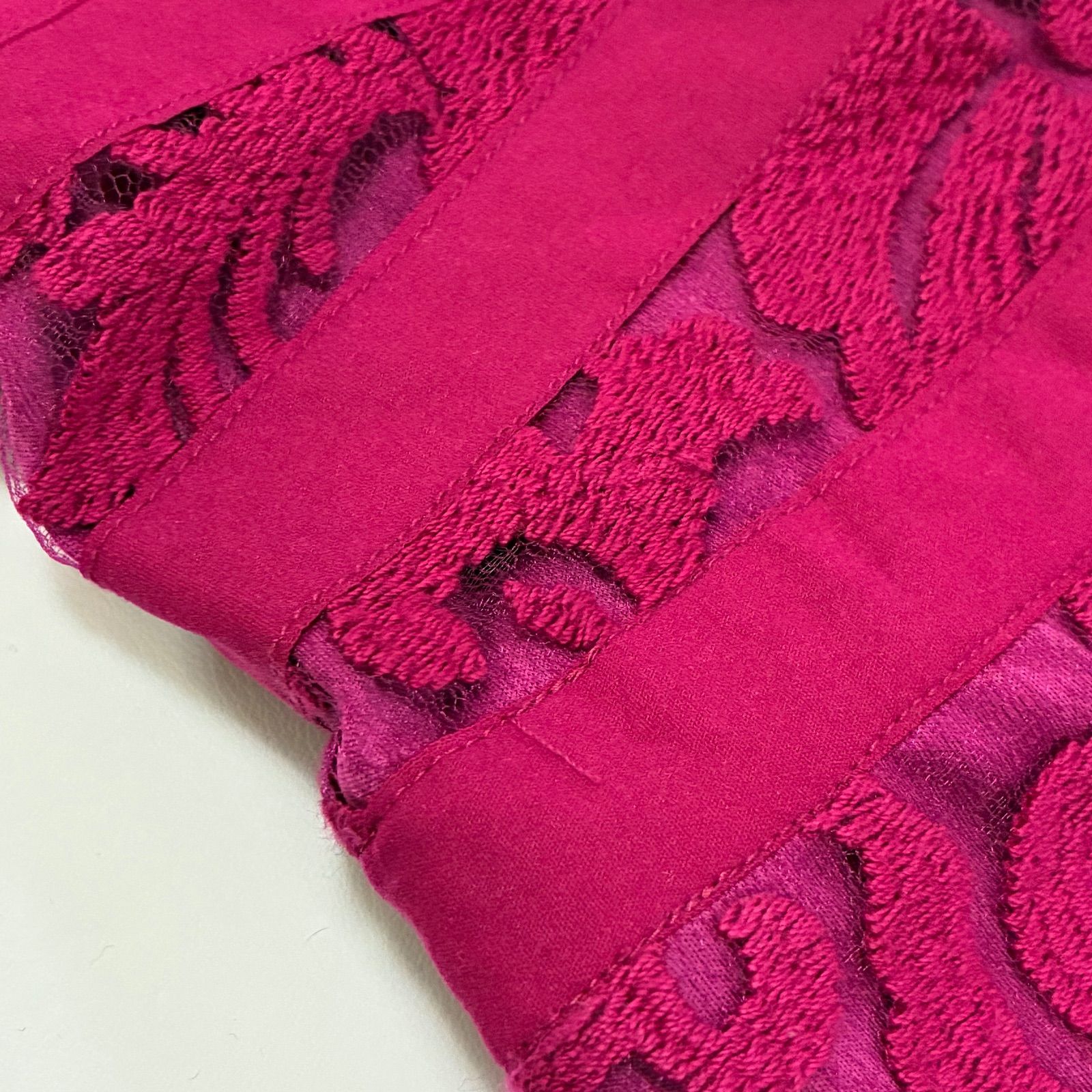 TADASHI SHOJI タダシショージ 両V美デコルテミディ丈ワンピース 2