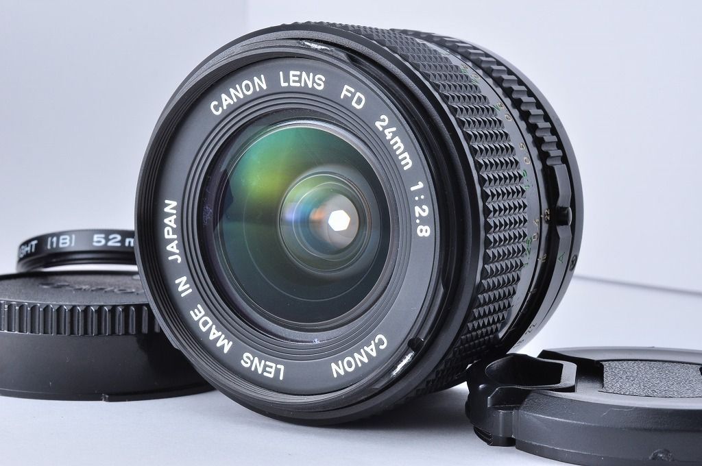 2ヶ月保証付き】Canon New FD 24mm F2.8 広角単焦点レンズ FDマウント