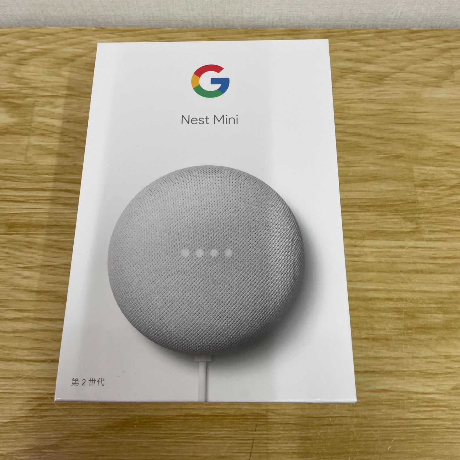 □Google グーグル Nest Mini 第2世代 未使用 未開封品 A26-2339 