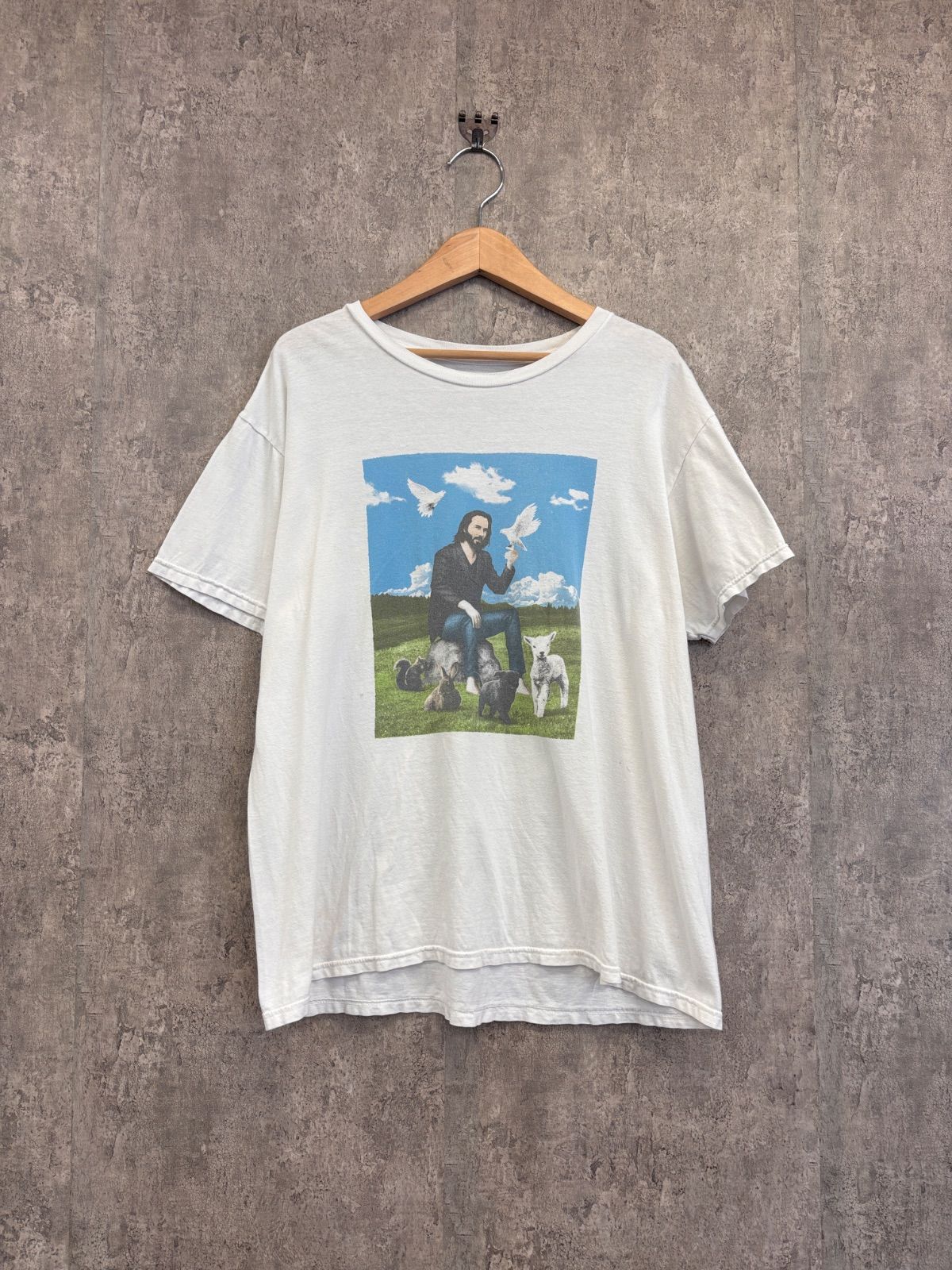 Headline Shirts/ヘッドラインシャツ キアヌ・リーヴスプリントTシャツ