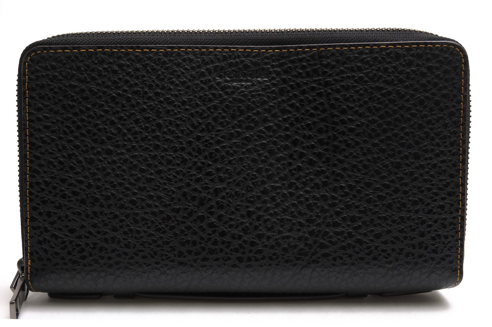 コーチ／COACH 財布 ウォレット メンズ 男性 男性用 レザー 革 本革 ブラック 黒 F87104 Double Zip Travel Organizer ダブルジップ トラベル オーガナイザー トラベルケース 小銭入れあり ラウンドジップ ラウンドフ
