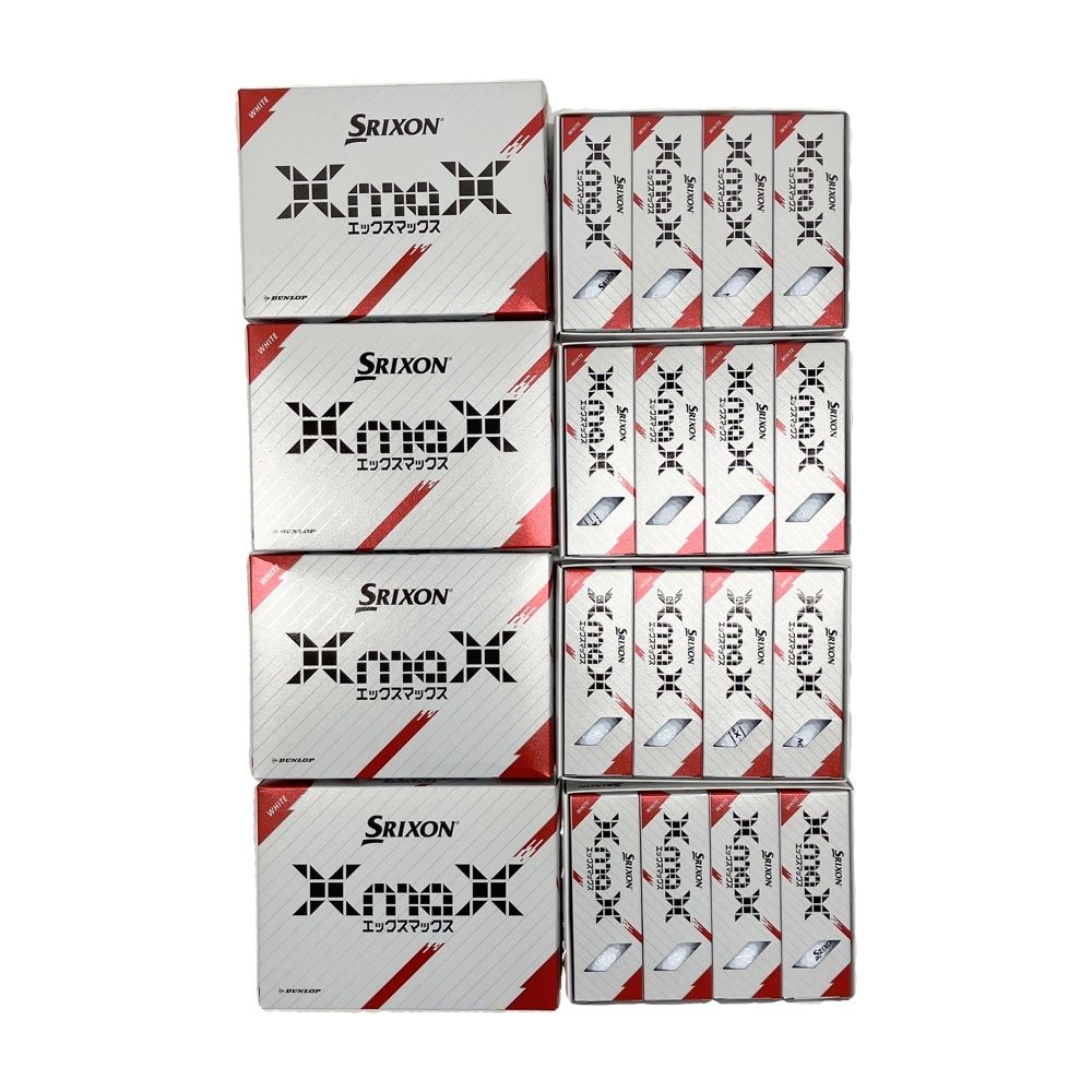 SRIXON スリクソン 2024年モデル XmaX ゴルフボール 4ダース ホワイト系 [240101729712] ゴルフウェア ストスト