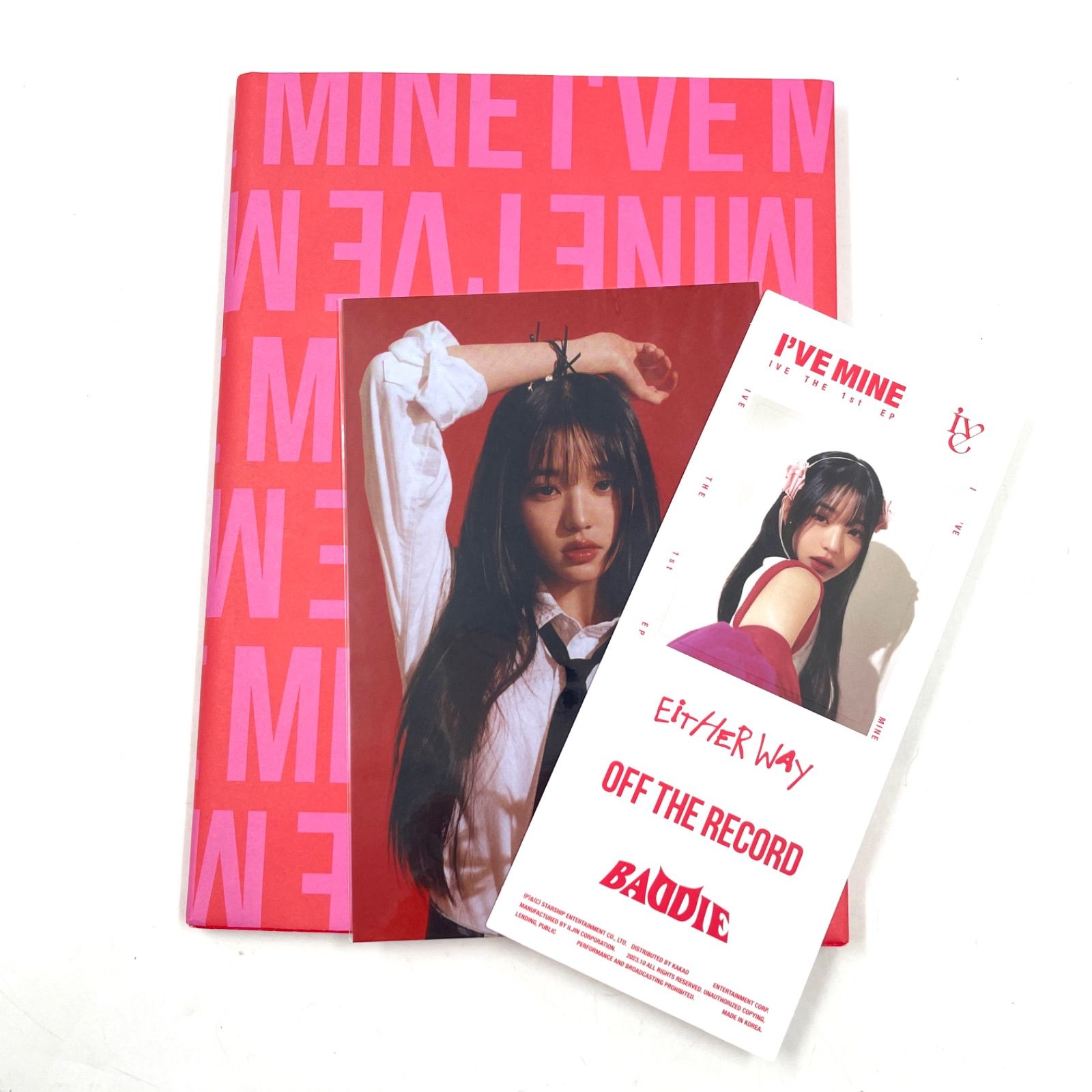 IVE アイヴ I'VE MINE Off The Record ウォニョン WONYOUNG 初回特典