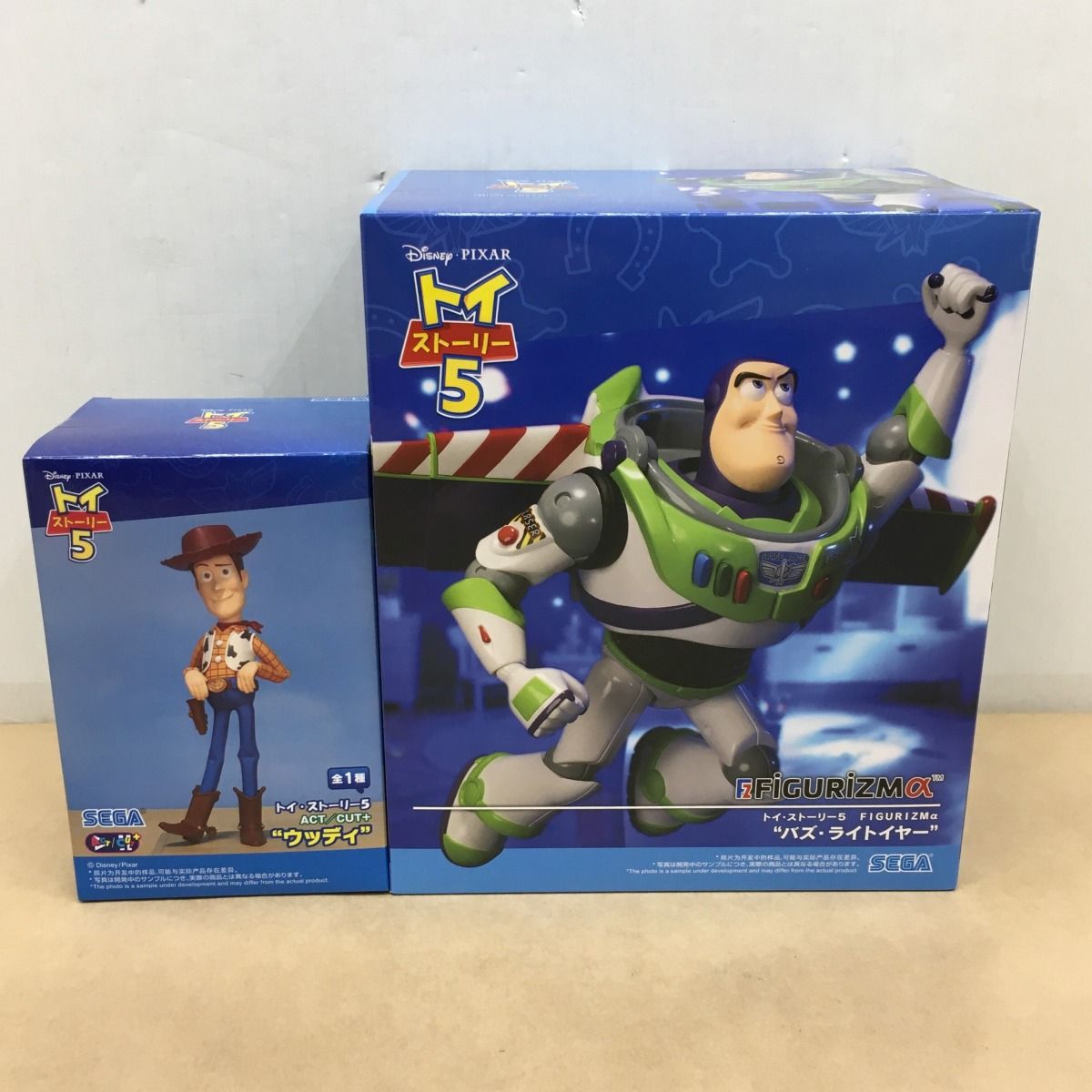 トイストーリー5 ACT/CUT＋ フィギュア 20個セット販売 未開封 トイ・ストーリー5 ACT/CUT+ ウッディ FIGURIZMα バズ・ライト
