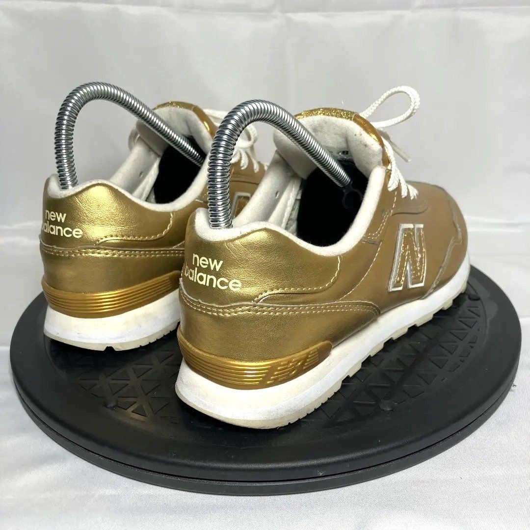 New balance ニューバランス ゴールド スニーカー 515 23 5cm - メルカリ