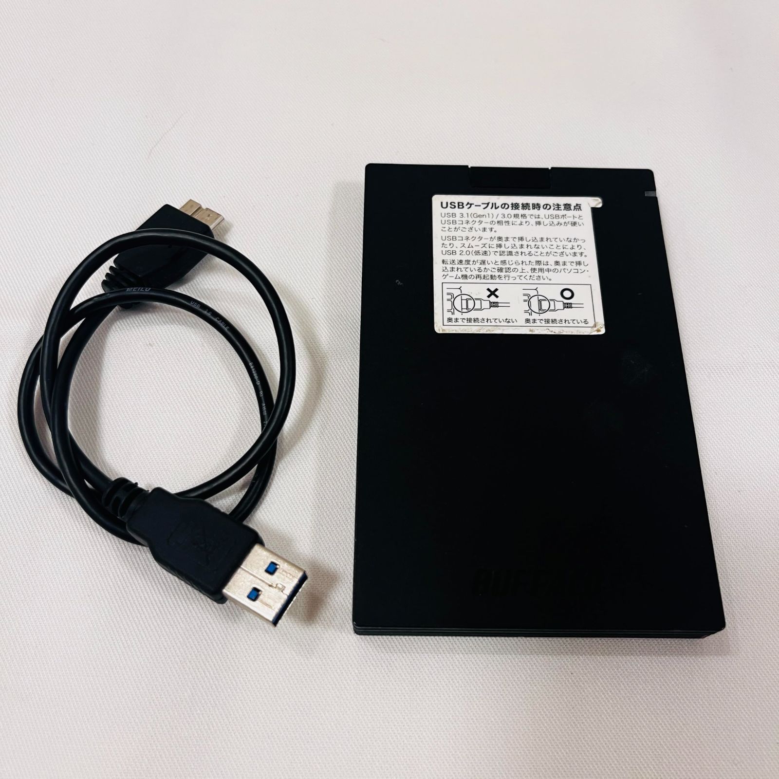 BUFFALO SSD-PG1.0U3 外付けSSD 1TB 美品 - メルカリ