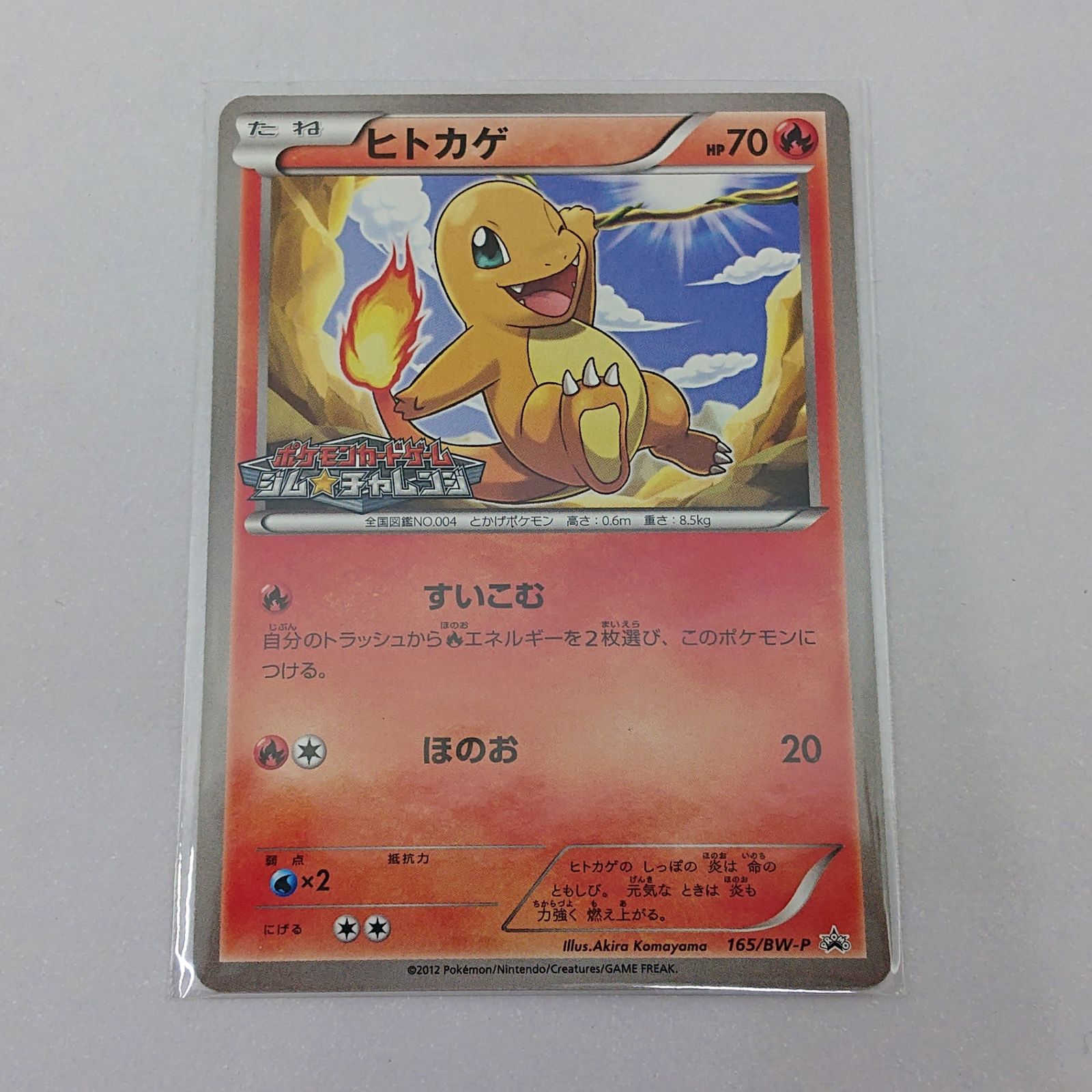 ポケカ ヒトカゲ プロモ[P] 165/BW-P ポケモンカード トレカ