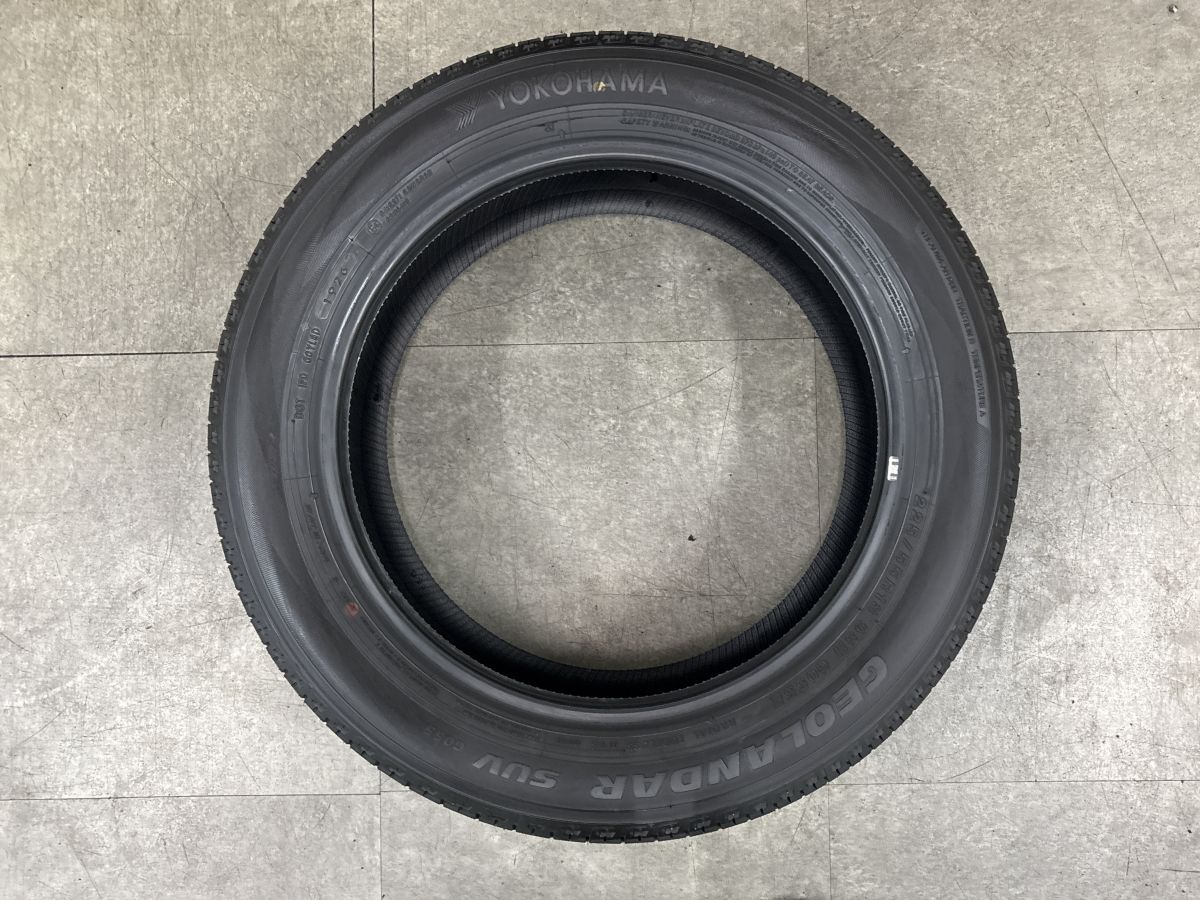 新車外し品】ヨコハマ ジオランダー SUV G055E 225/55R18 4本セット