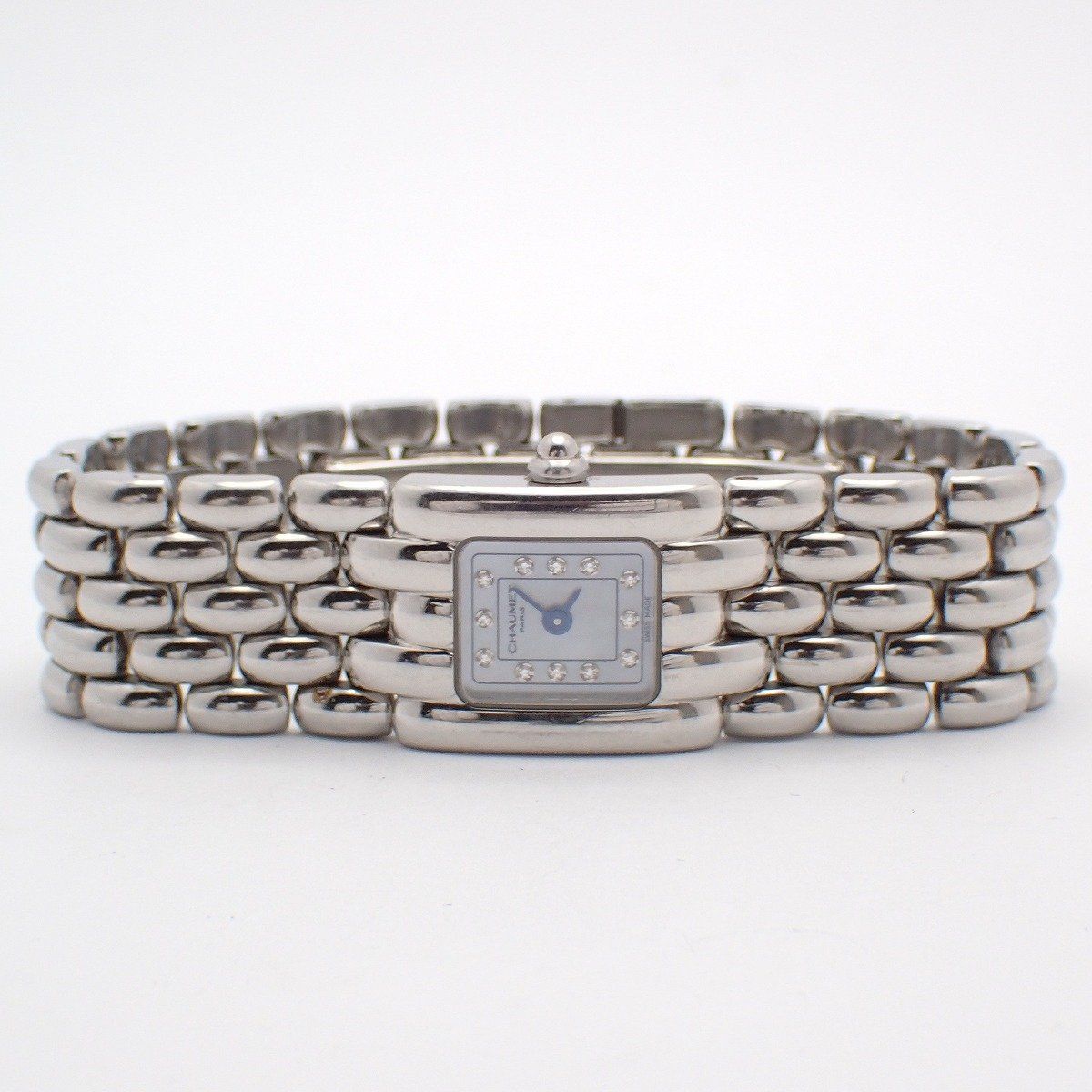 CHAUMET ショーメ ケイシス クォーツ レディース 腕時計 12Pダイヤ入り