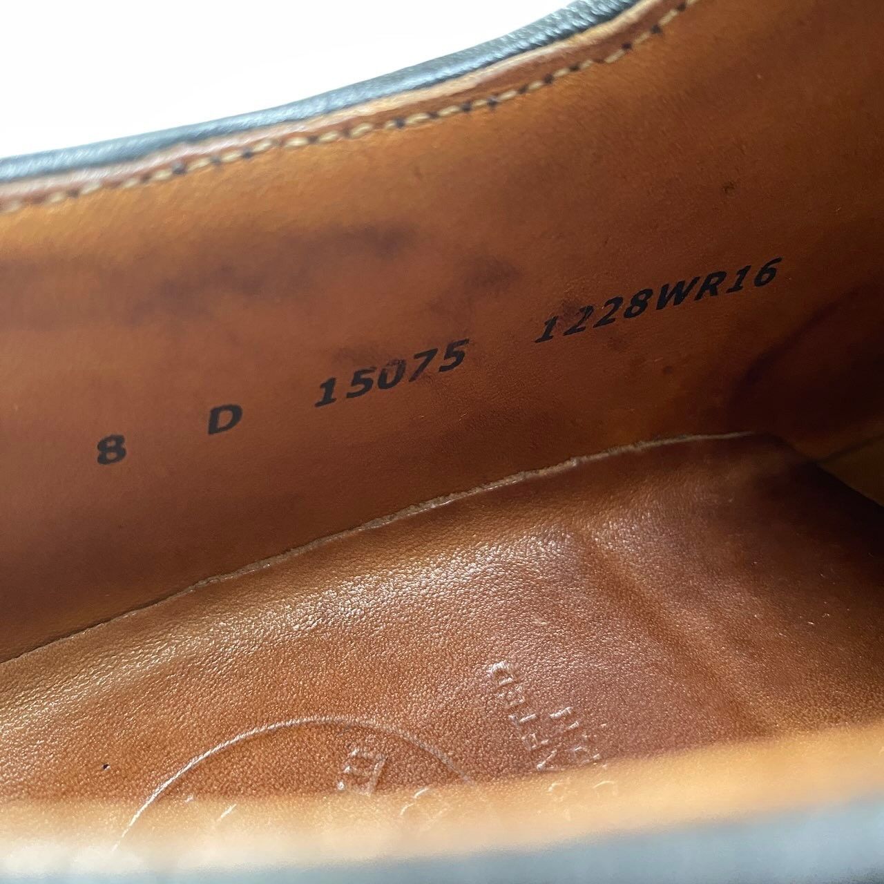 3g7 WHEEL ROBE ウィールローブ PLAIN TOE DERBY ドレスシューズ 15075