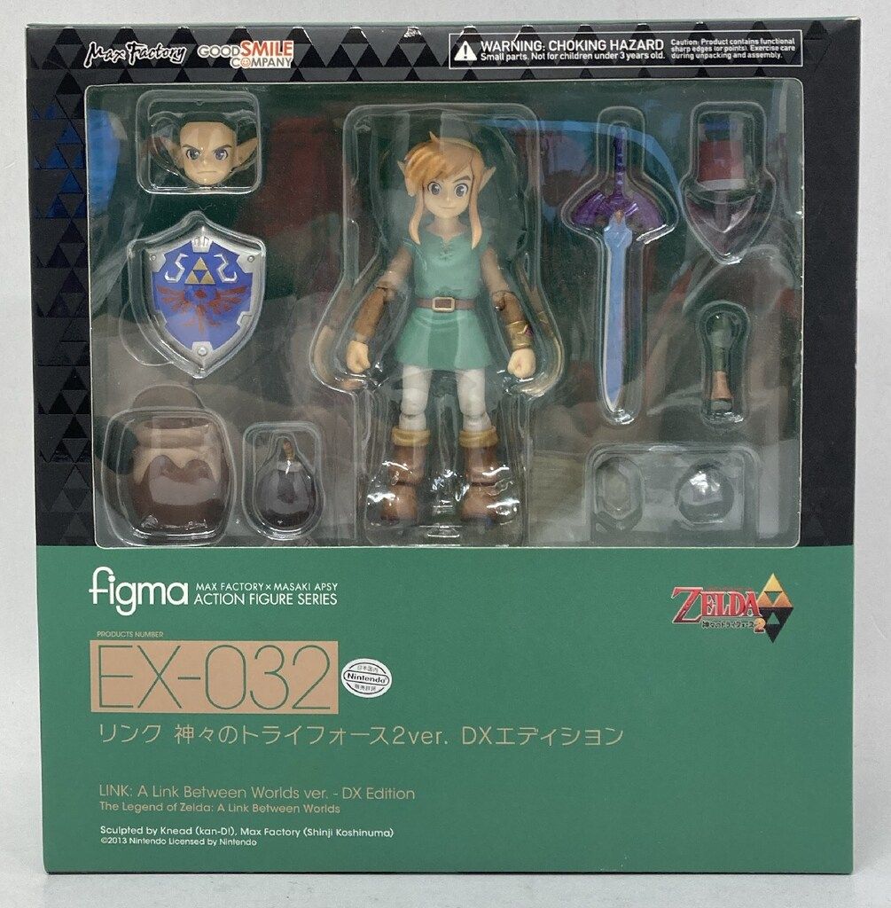 MAXFACTORY figma ゼルダの伝説 リンク 神々のトライフォース2.ver DX