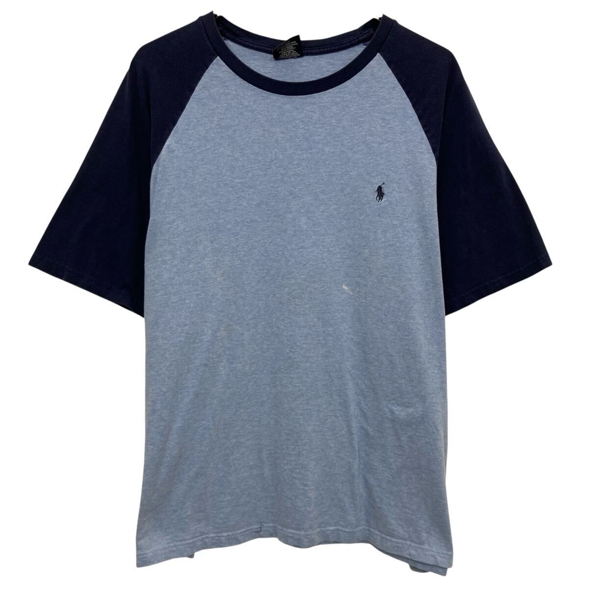 90s ラルフローレン Ralph - Lauren POLO 七分袖 ボートネック 7分袖 