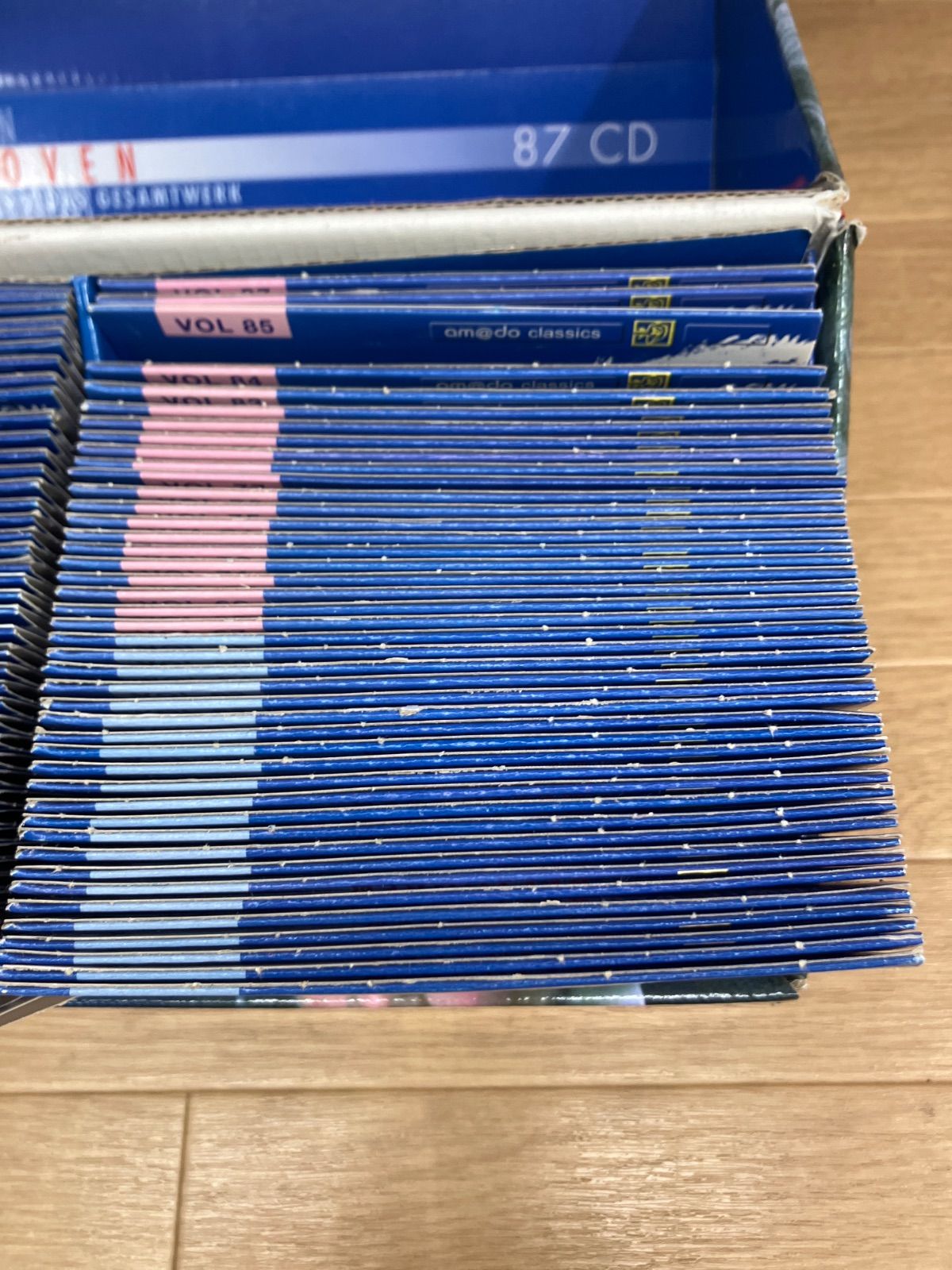 クラシック　CD　約18kg　まとめ超大量セット ベートーヴェン　バッハ ☆ベートーヴェン全作品コレクション 87枚組CD 輸入盤 LUDWIG VAN