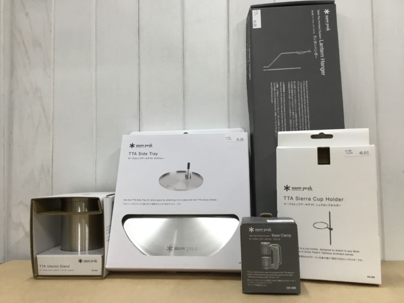 新品 SNOW PEAK テーブルトップアーキテクト 5点セット - メルカリ