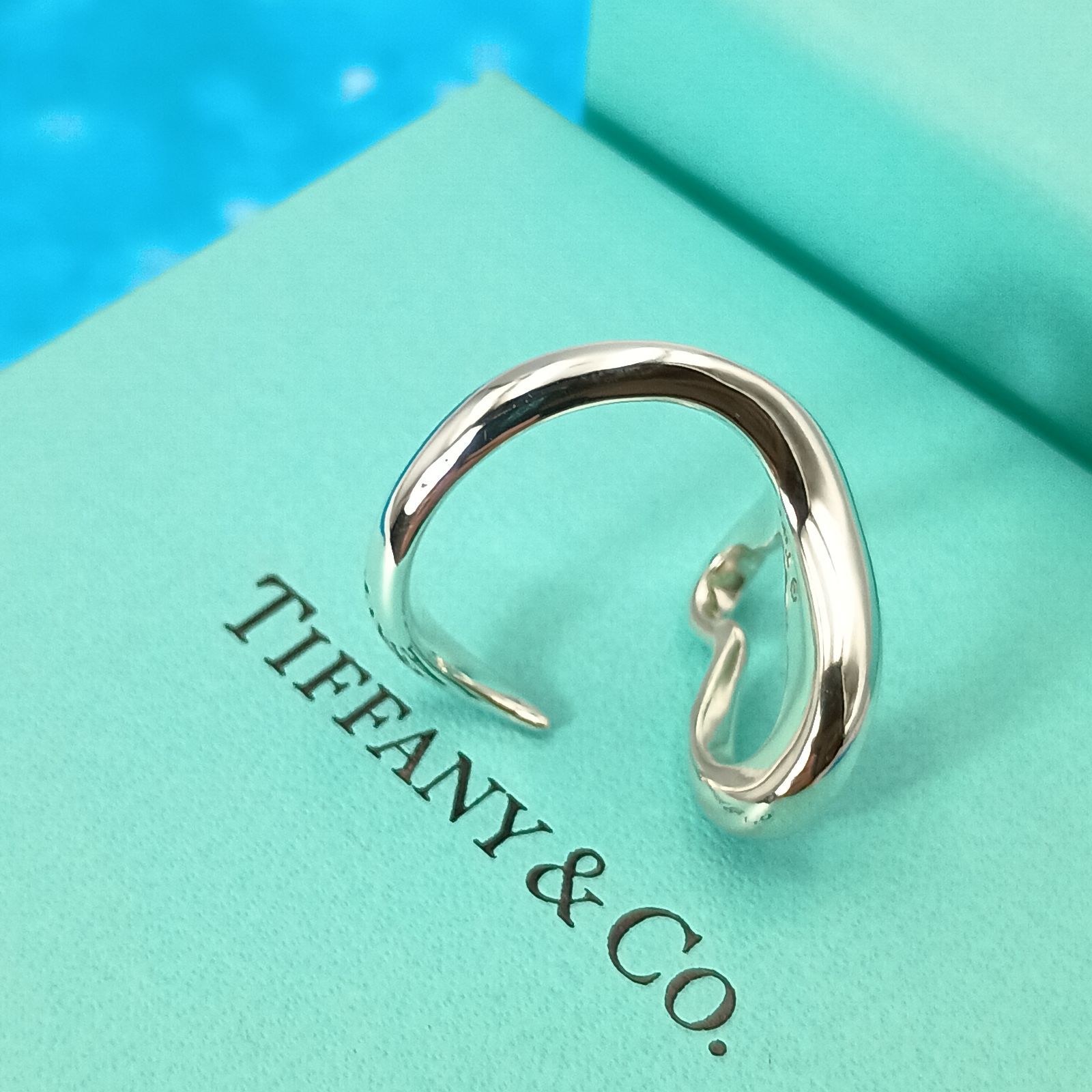 TIFFANY&Co. ティファニー 13号 オープンハート リング 指輪