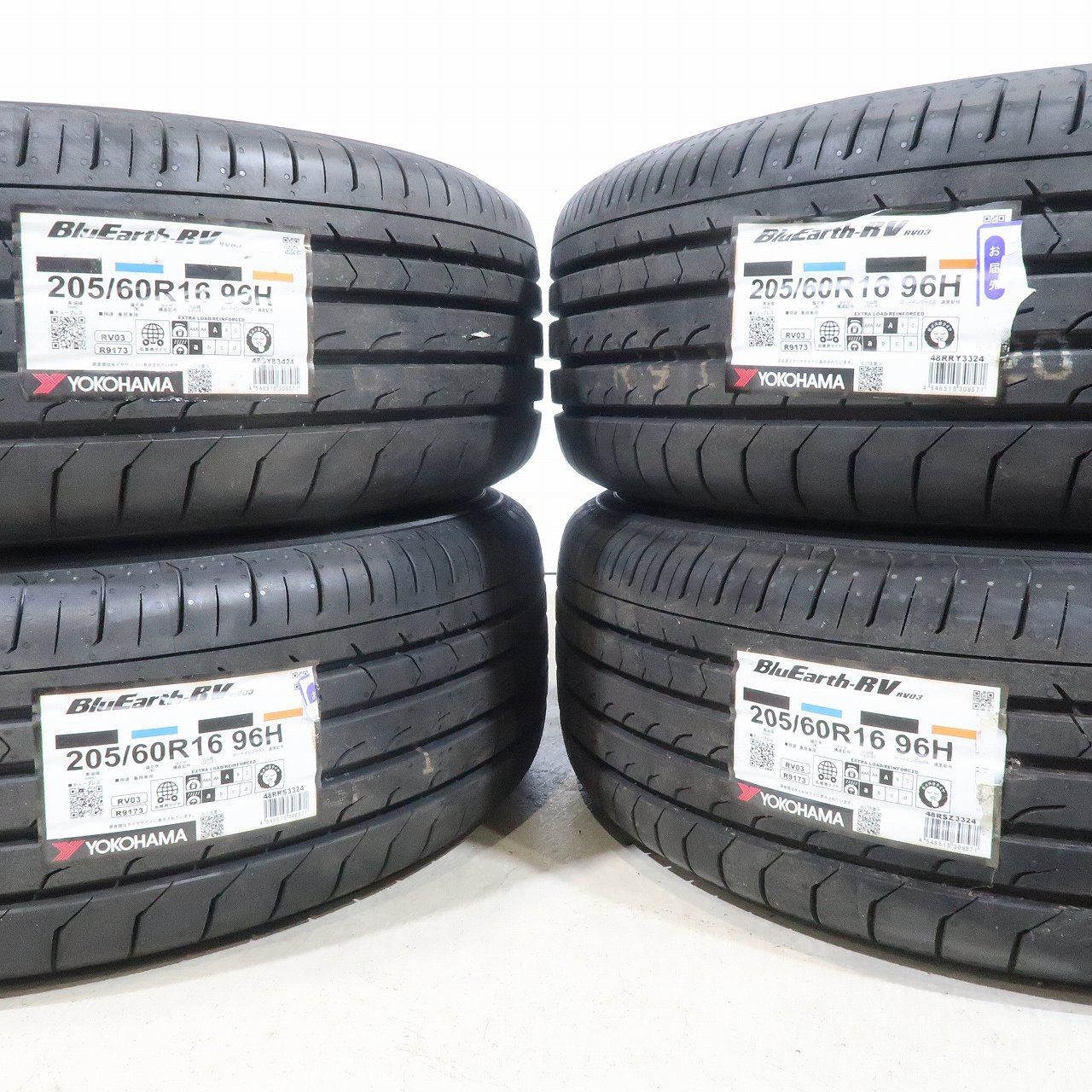 未使用タイヤ】4本 トヨタ 80系 ノア ヴォクシー 純正 16インチ 6J +50