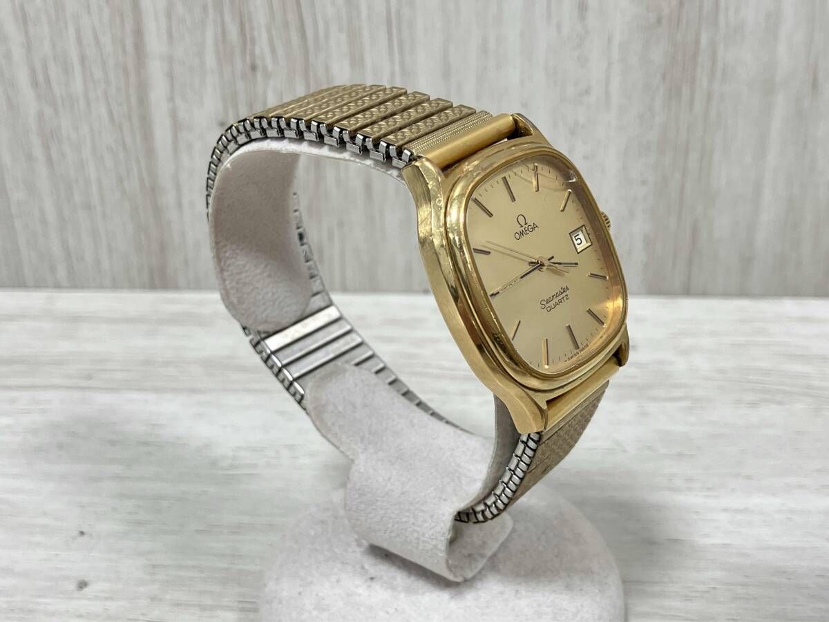 ジャンク 【ジャンク】OMEGAオメガ SeaMaster シーマスタークオーツ