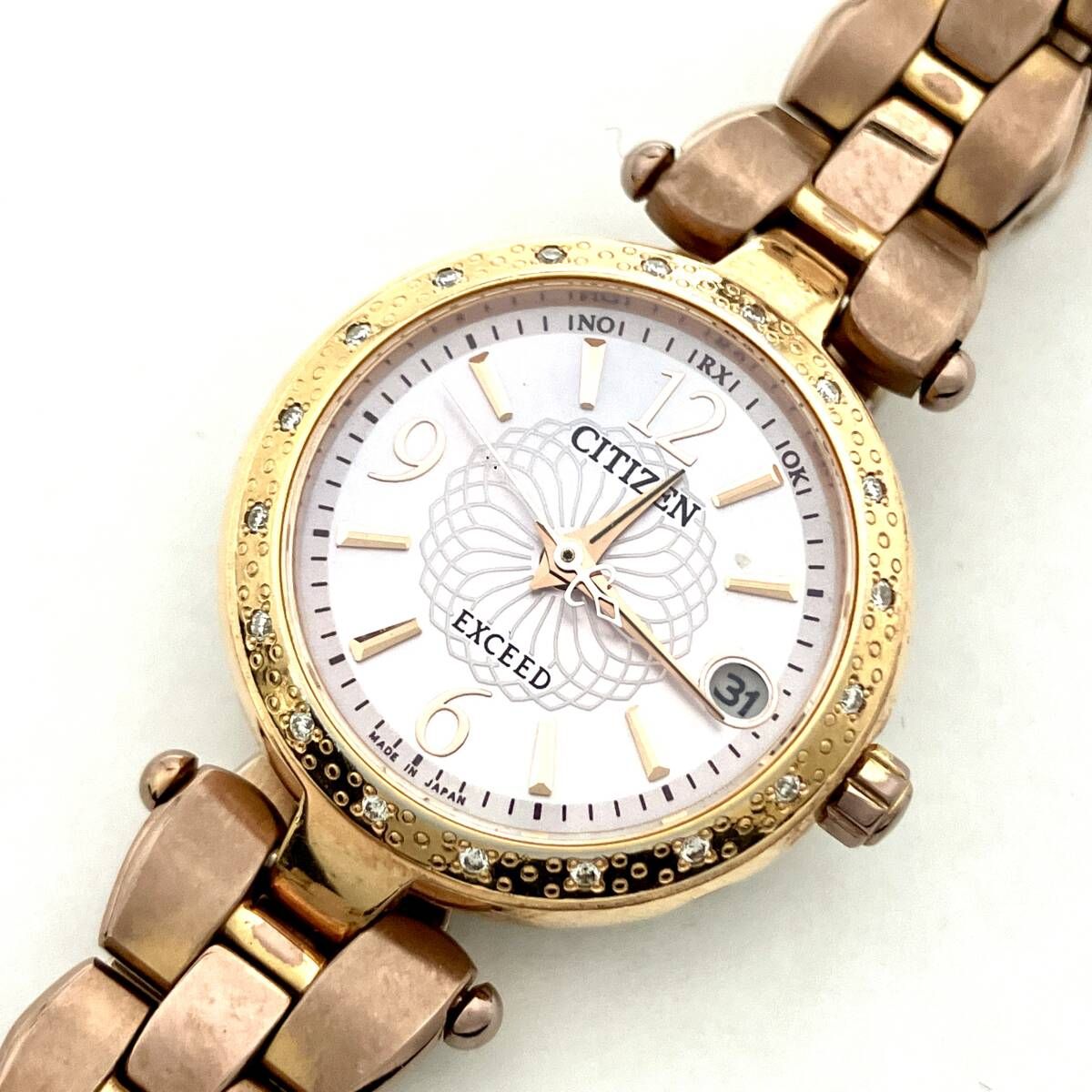 シチズン CITIZEN エクシード EXCEED ジャンク 14k 14金 1000-107381 