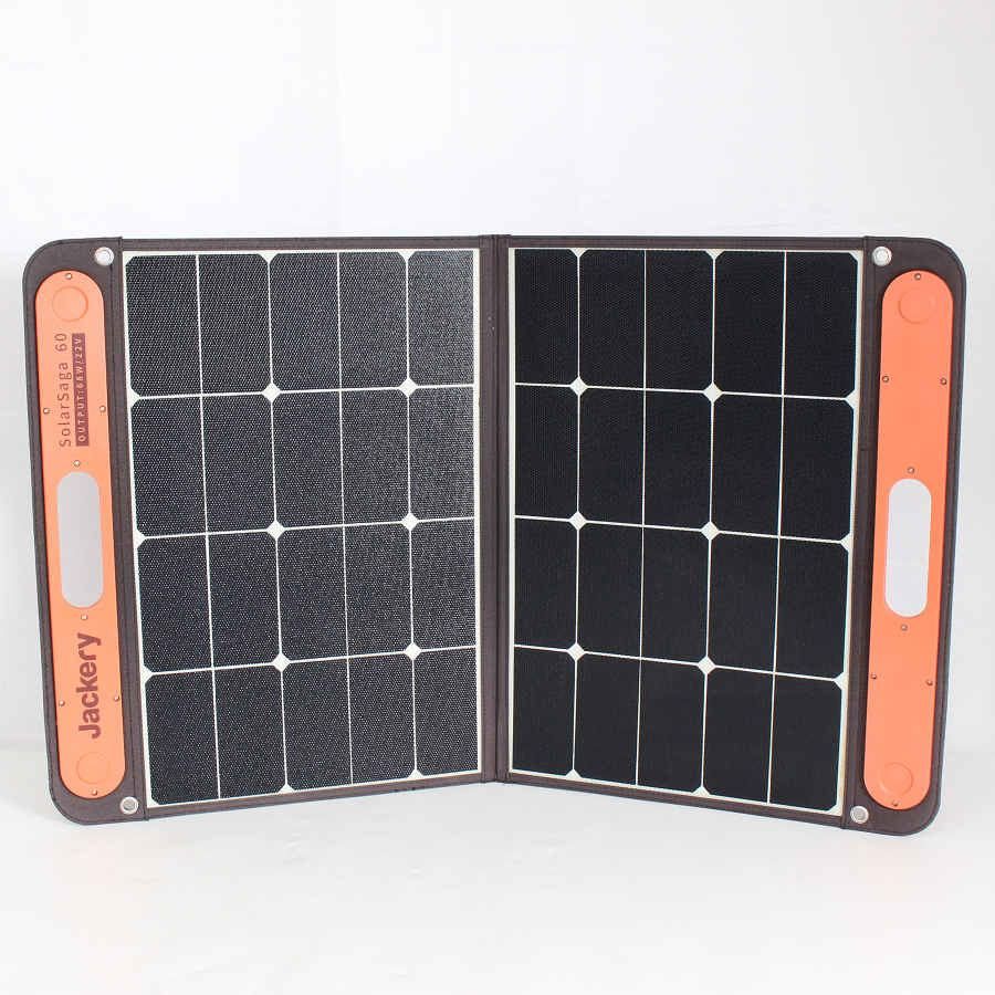 Jackery solarsaga 60 ソーラーパネル 折りたたみ式 68W/22V ソーラーチャージャー ジャクリ ポータブル電源 本体 8,393円