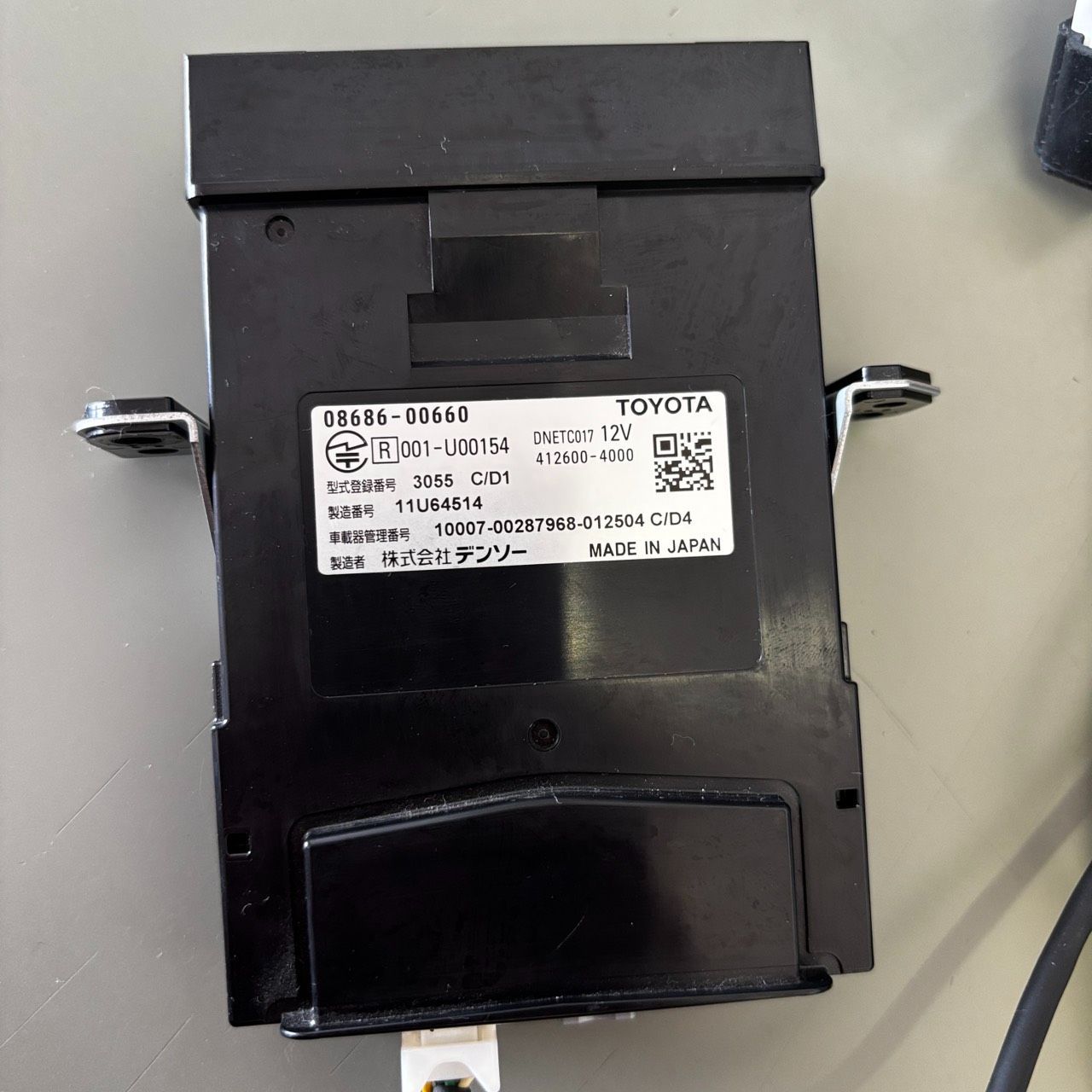 TOYOTA トヨタ純正 ETC2.0車載器 08686-00660 デンソー製 - メルカリ