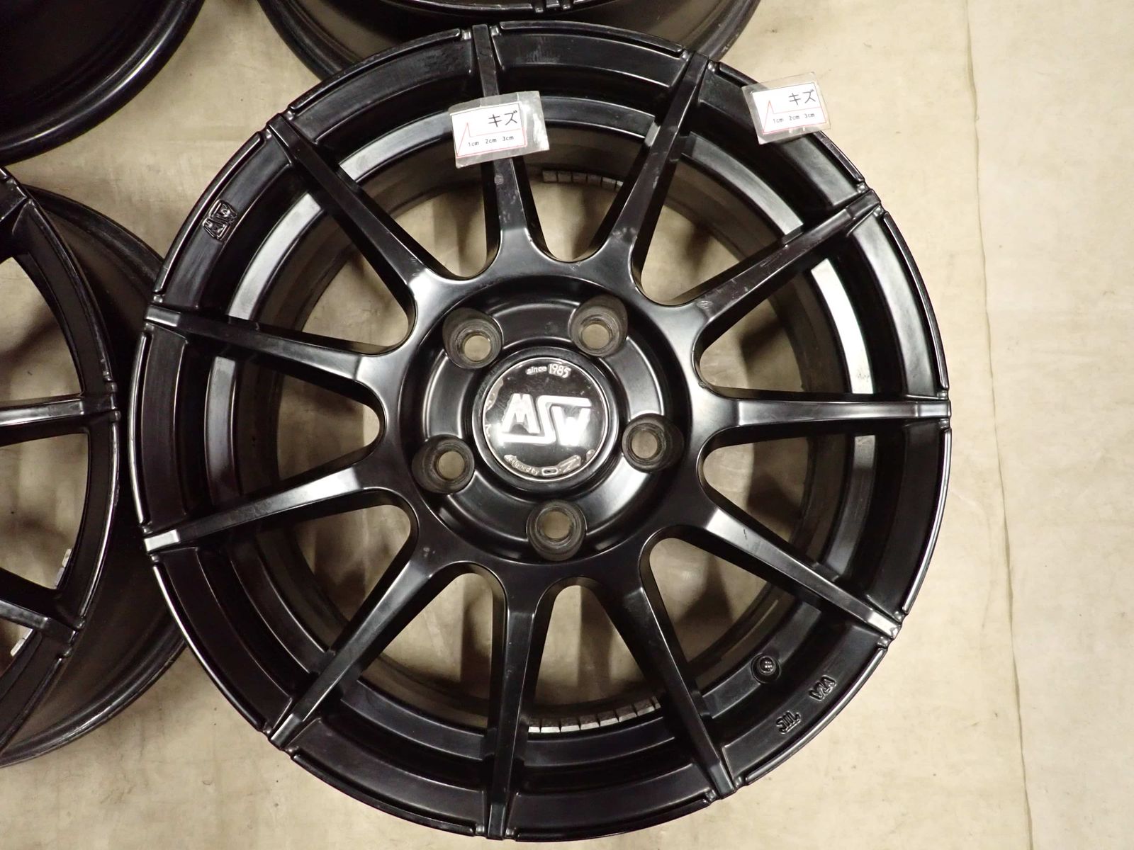 4本SET 会社宛 送料無料 16×6.5J O.Zレーシング MSW アルミ 5穴 PCD