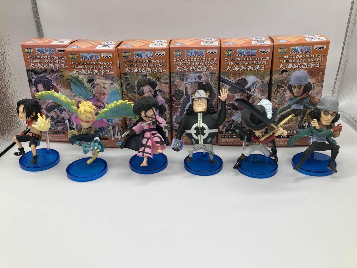 ワンピースワールドコレクタブルフィギュア ドレスローザ3 全6種