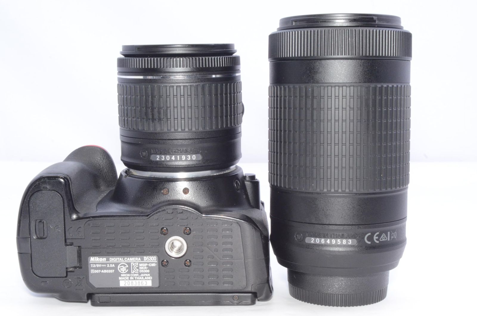 Nikon D5300 AF-P ダブルズームキット ブラック 望遠レンズ付き 