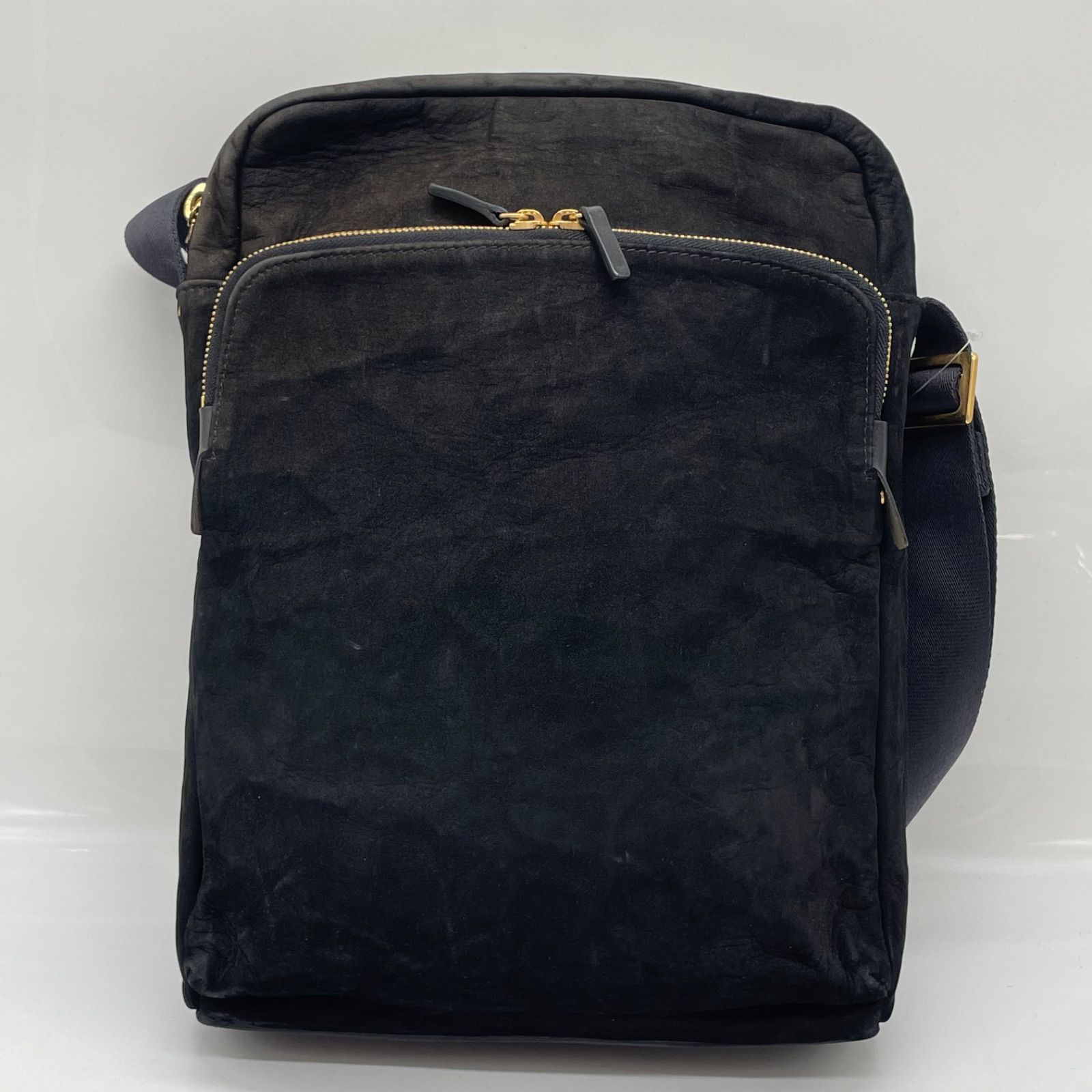 BN9369 ● PORTER 80th Anniversary Suede Cross Bag Shoulder Bag Rare